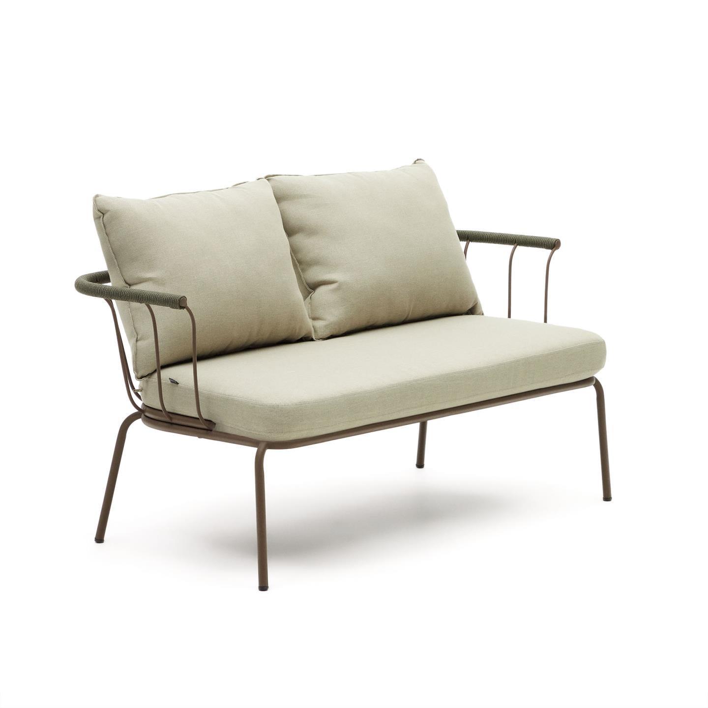 Sofa ogrodowa 2-osobowa SALGUER zielony La Forma    Eye on Design
