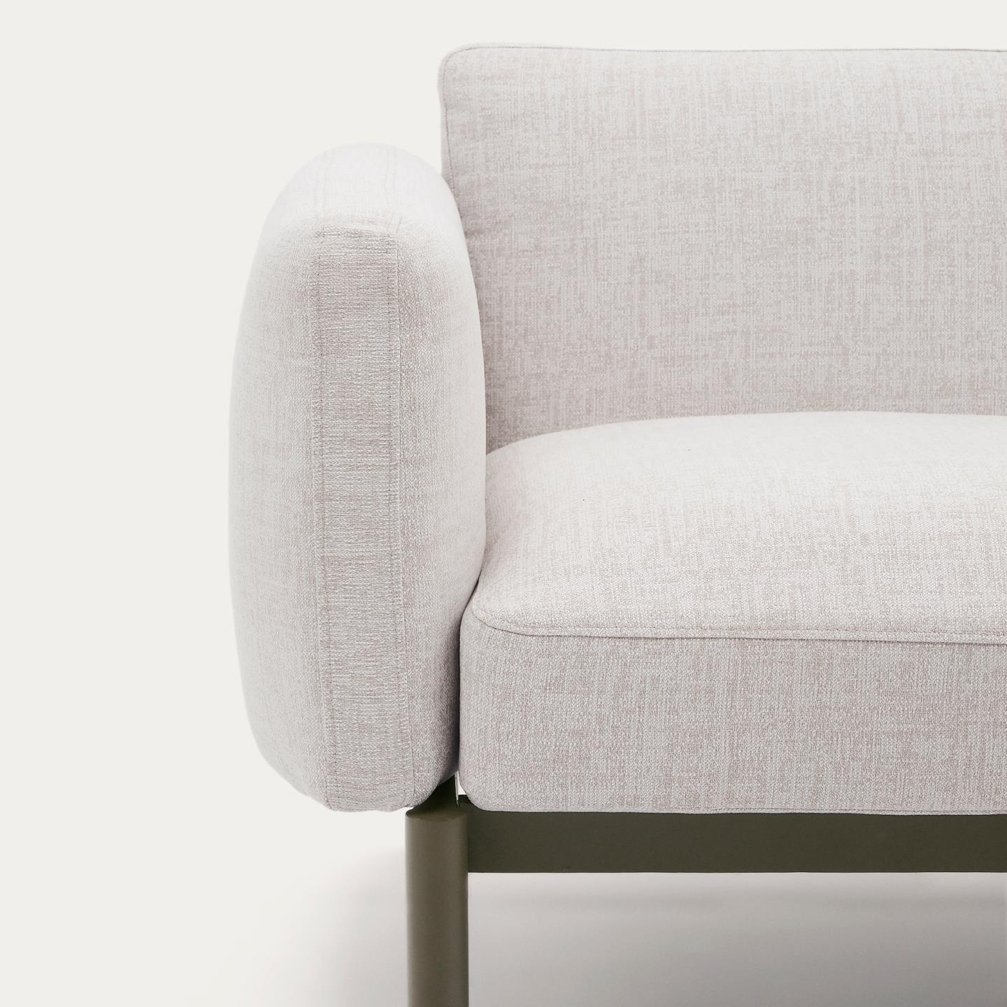Sofa ogrodowa 2-osobowa SORELLS beżowy La Forma    Eye on Design