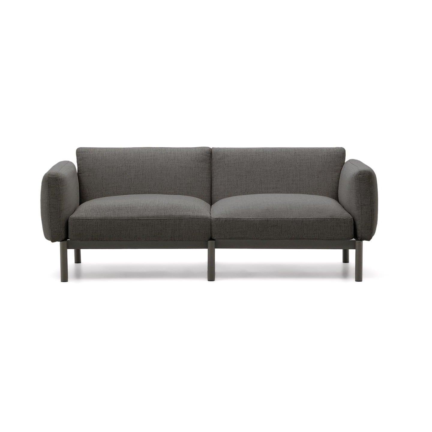 Sofa ogrodowa 2-osobowa SORELLS szary La Forma    Eye on Design