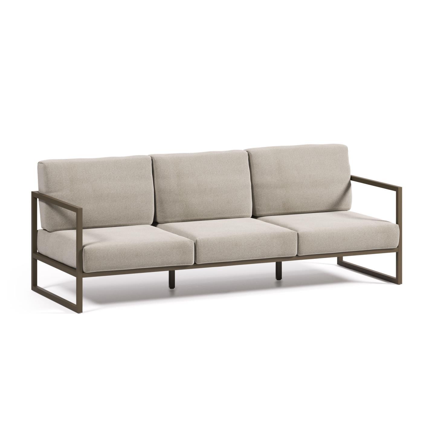 Sofa ogrodowa 3-osobowa COMOVA beżowy La Forma    Eye on Design