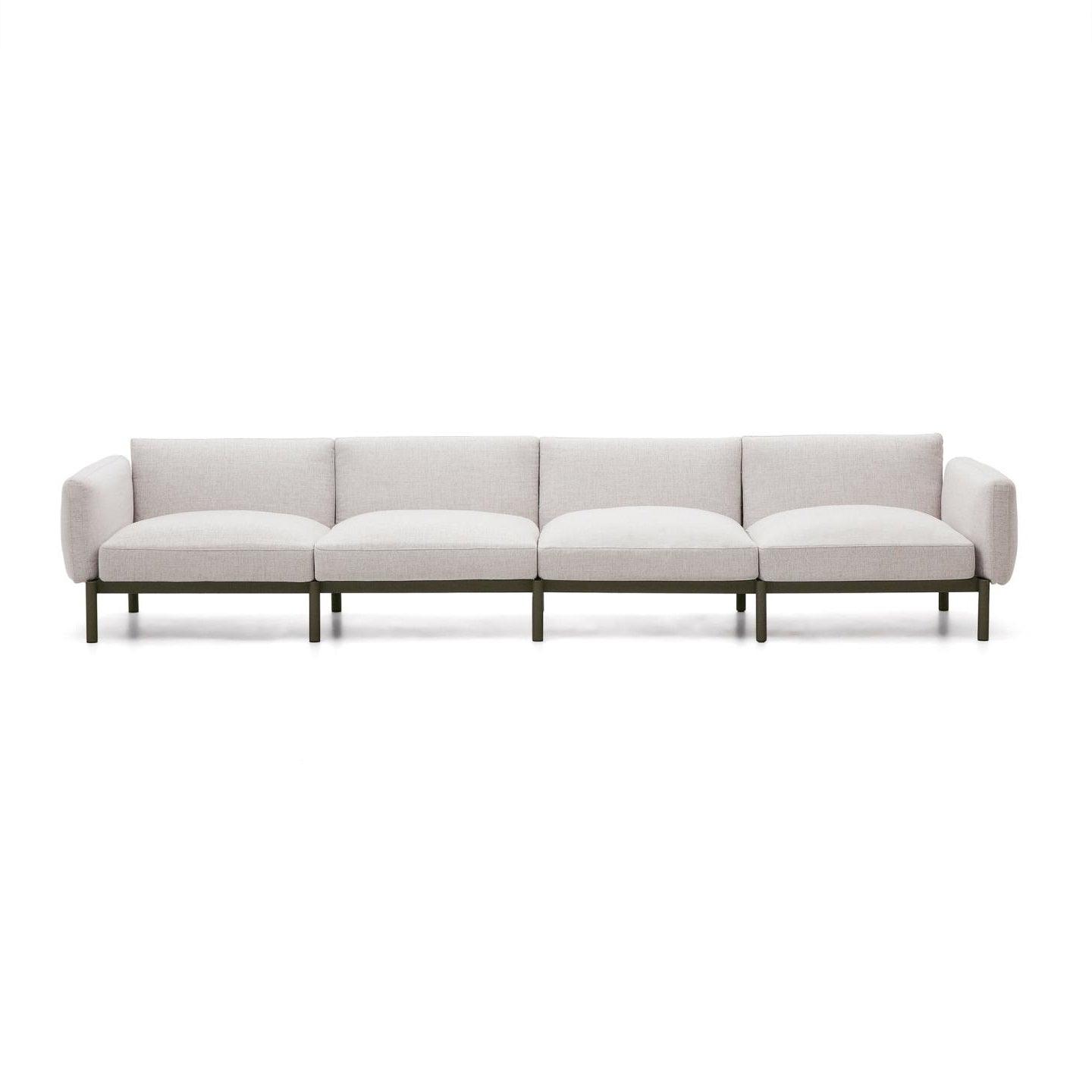 Sofa ogrodowa 4-osobowa SORELLS beżowy La Forma    Eye on Design