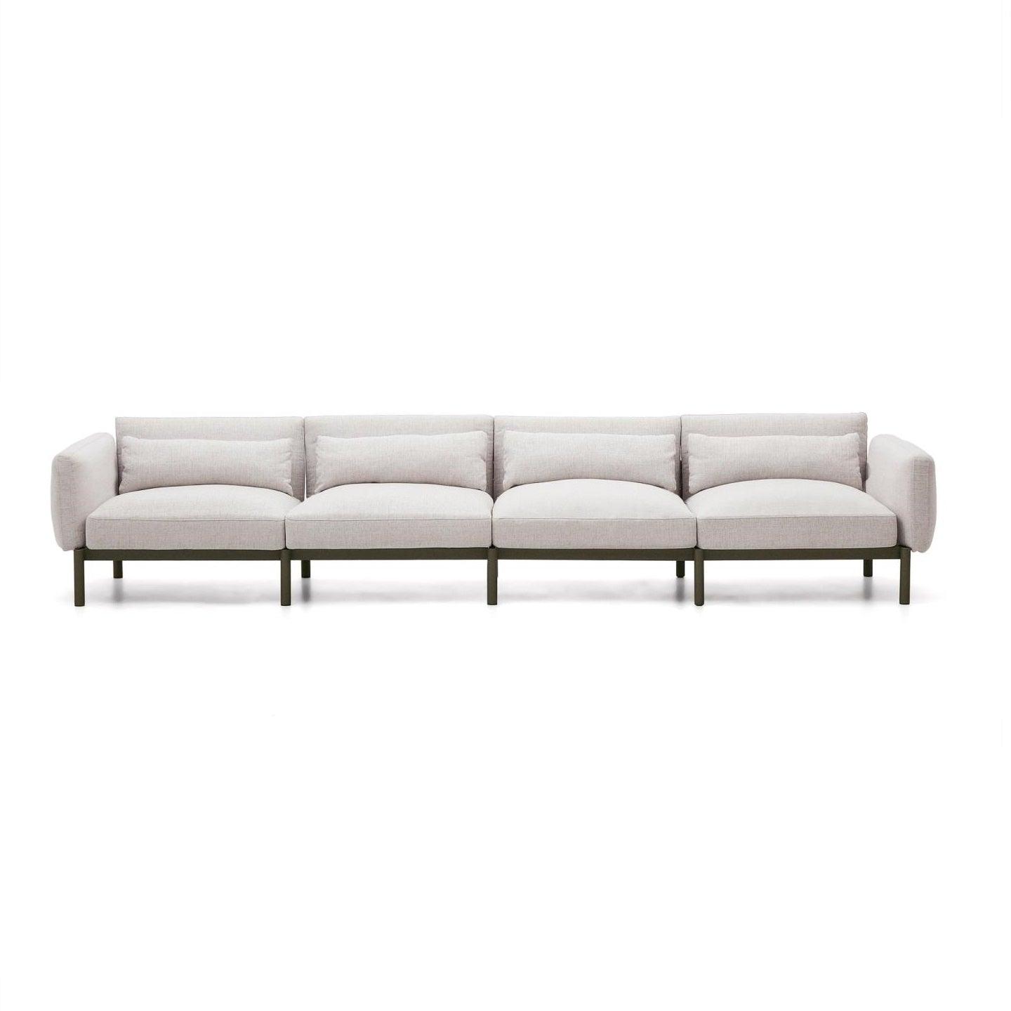 Sofa ogrodowa 4-osobowa SORELLS beżowy La Forma    Eye on Design