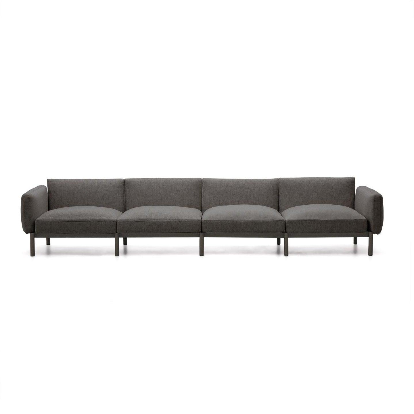 Sofa ogrodowa 4-osobowa SORELLS szary La Forma    Eye on Design