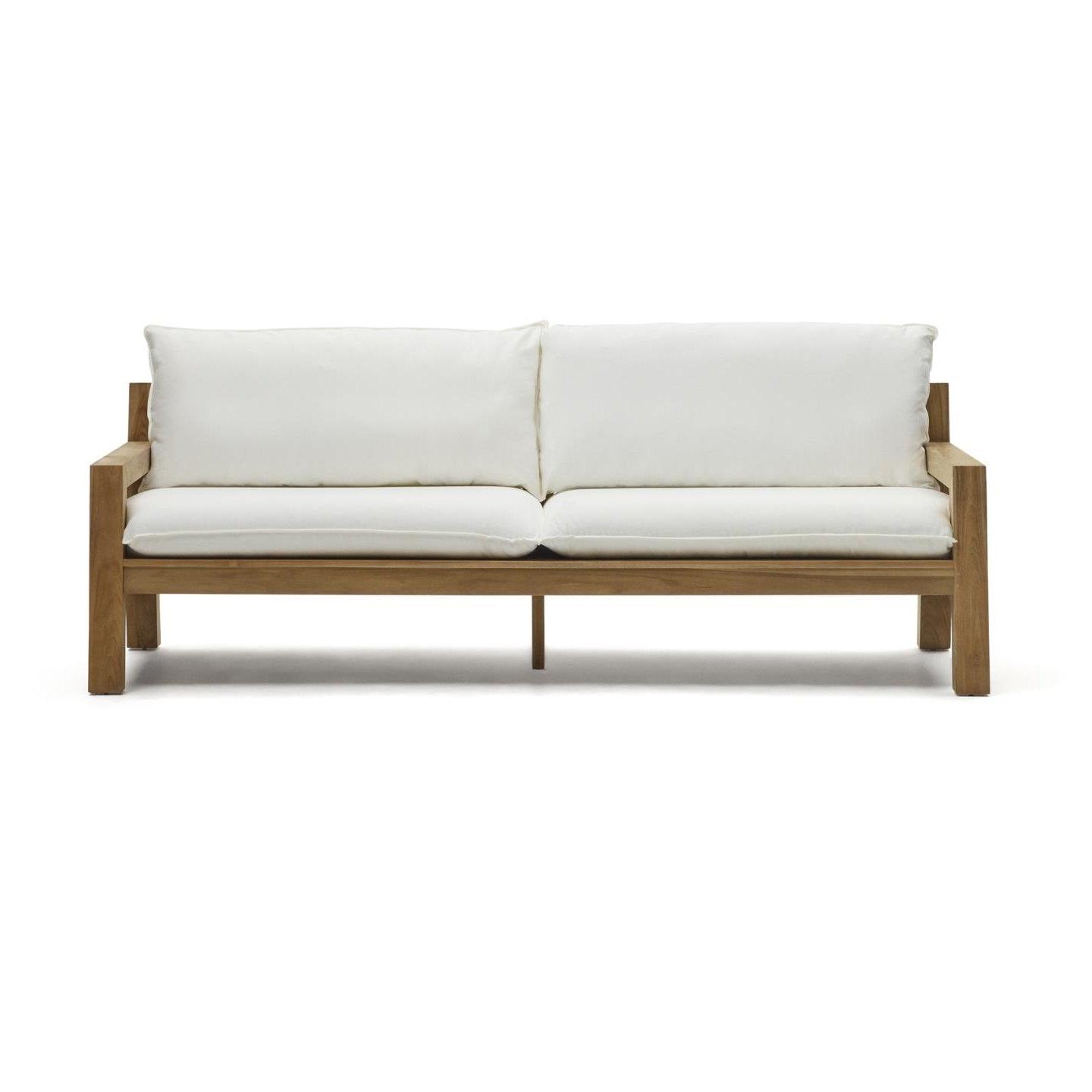 Sofa ogrodowa FORCANERA lite drewno tekowe La Forma    Eye on Design