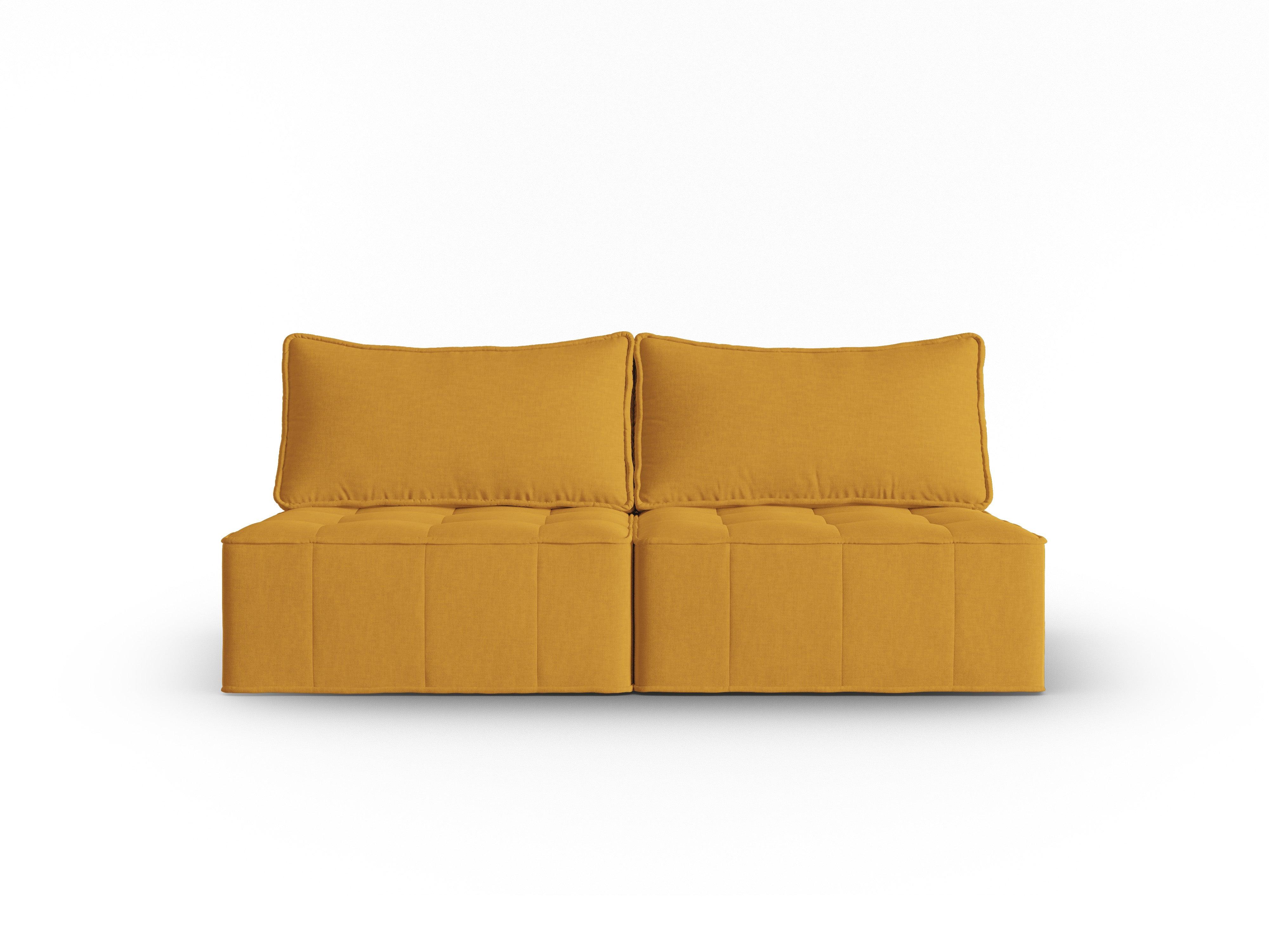 Sofa otwarta 2-osobowa VERLET musztardowy Interieurs 86    Eye on Design