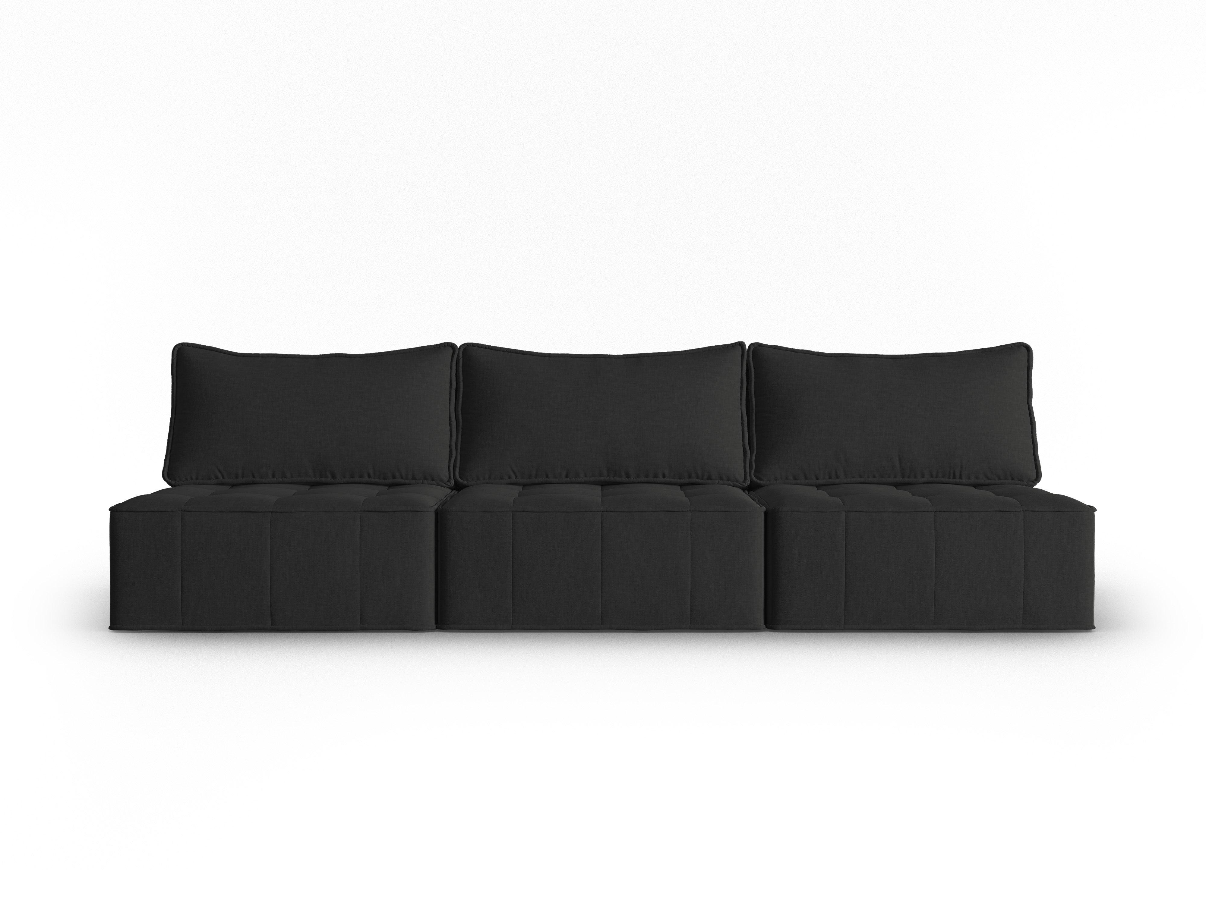 Sofa otwarta 5-osobowa VERLET czarny Interieurs 86    Eye on Design