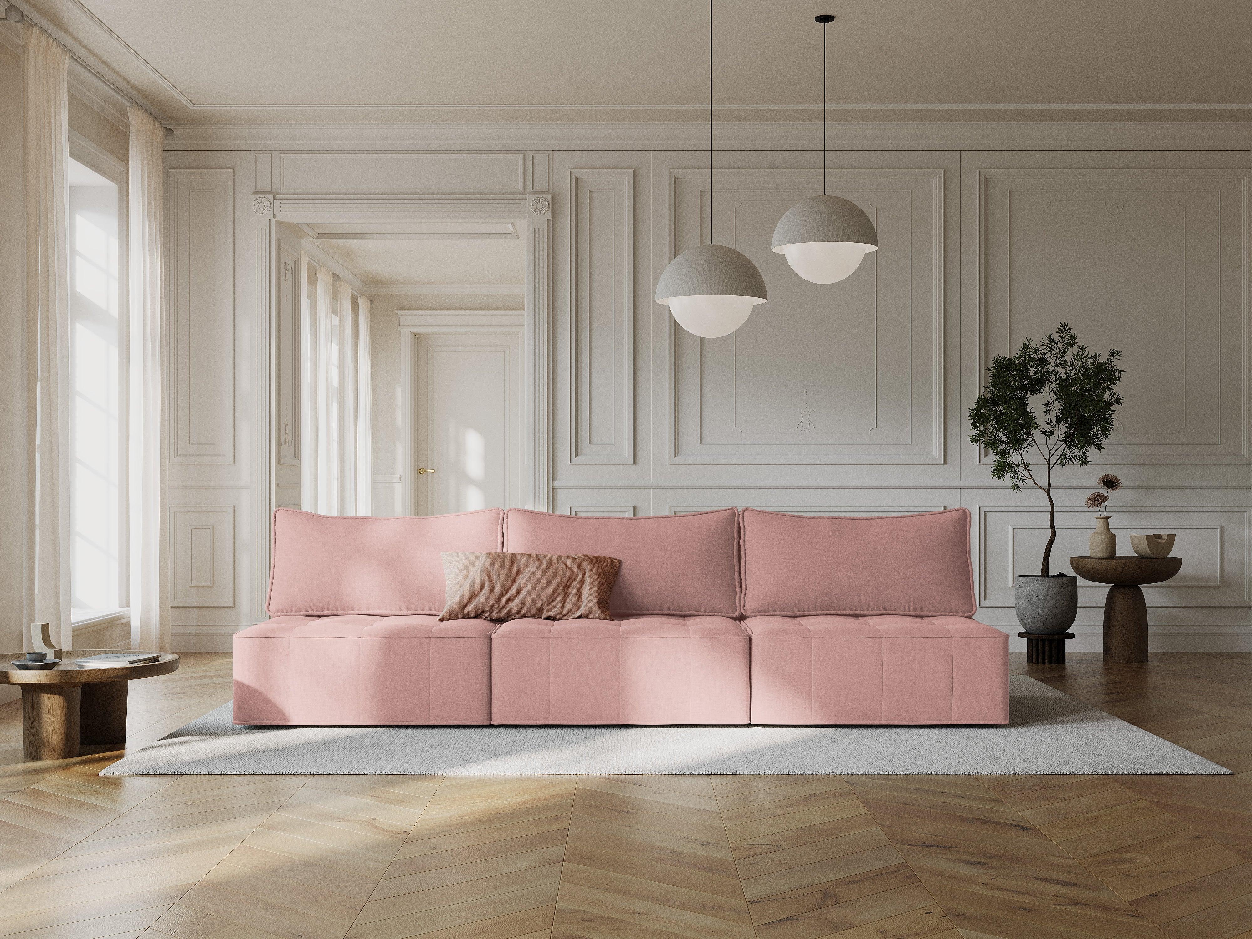 Sofa otwarta 5-osobowa VERLET różowy Interieurs 86    Eye on Design