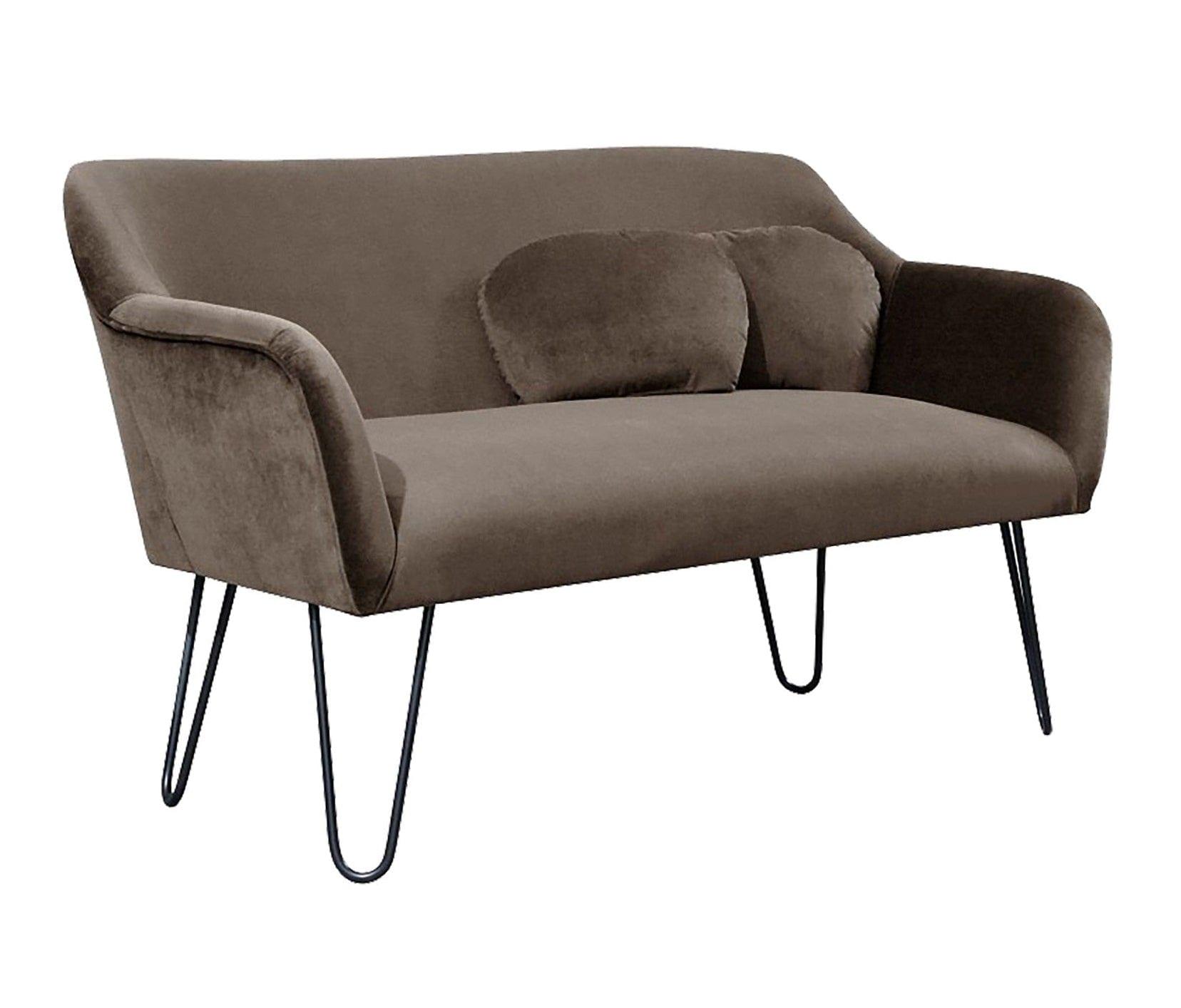 Sofa PLUM 3 brązowy Happy Barok    Eye on Design