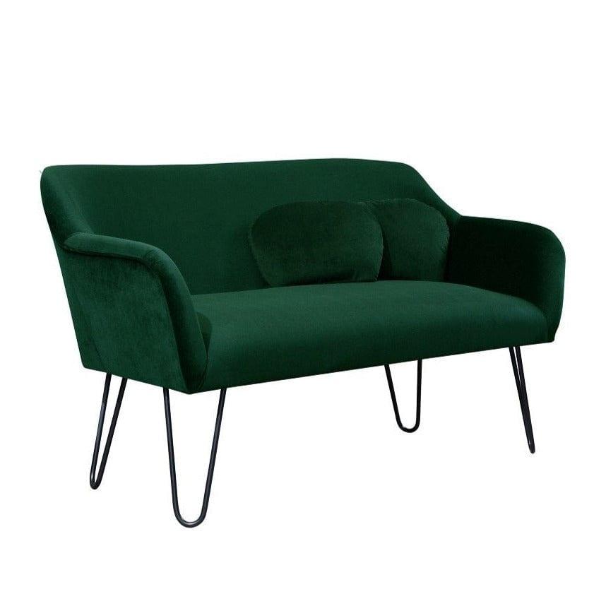 Sofa PLUM 3 ciemna zieleń Happy Barok    Eye on Design