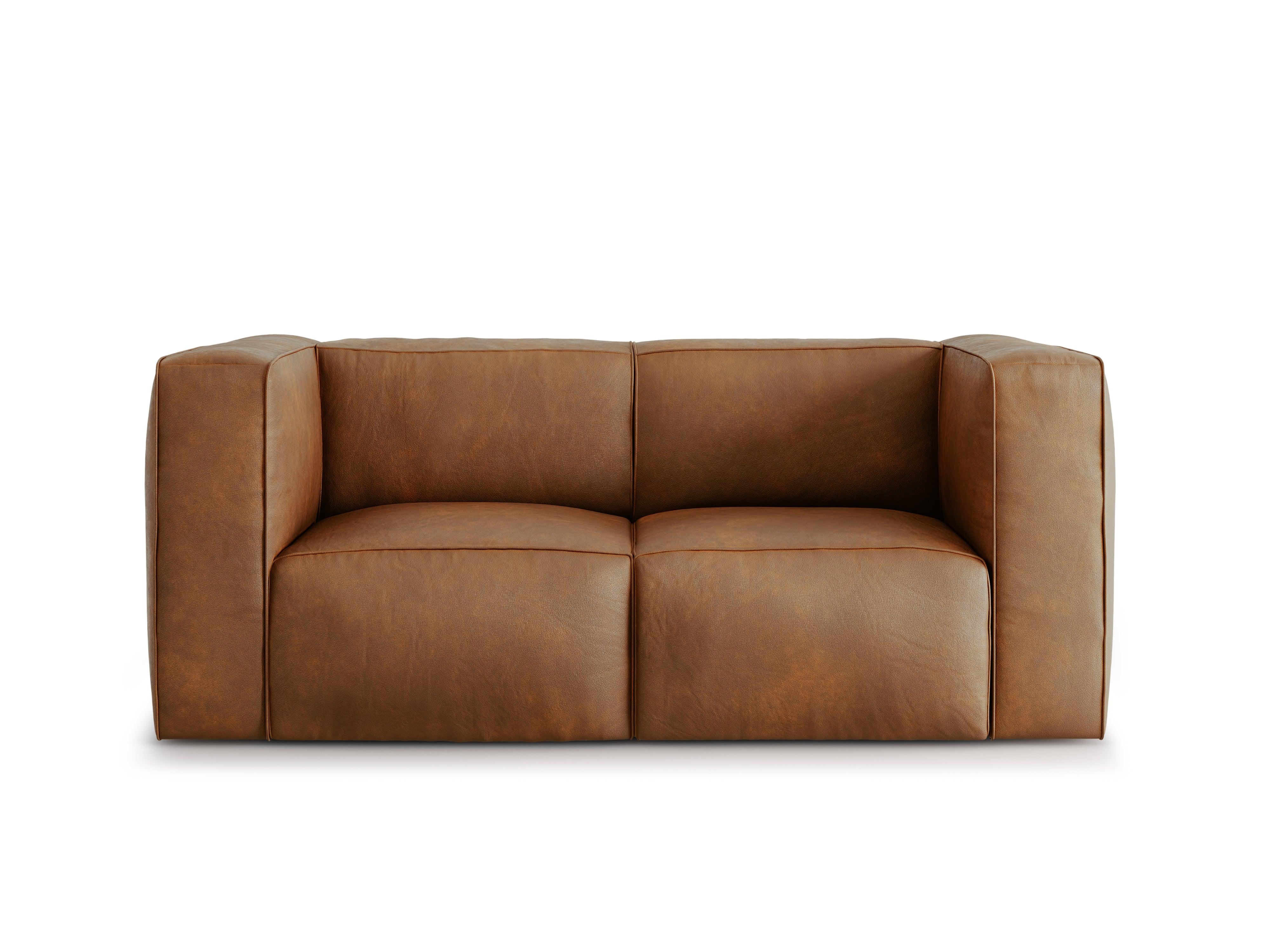 Sofa skórzana 2-osobowa MUSE brązowy CXL by Christian Lacroix    Eye on Design