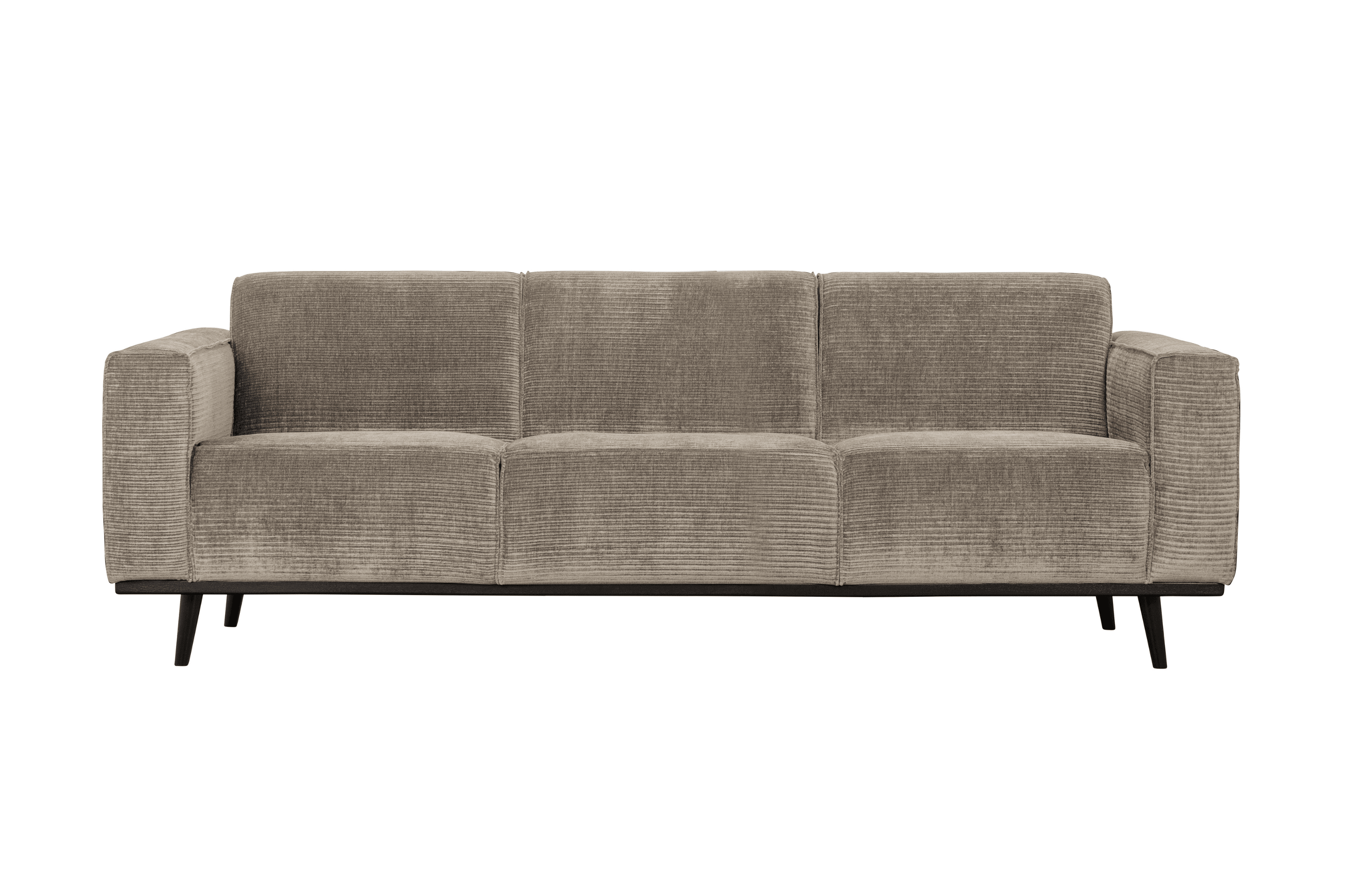 Sofa sztruksowa 3-osobowa STATEMENT beżowy Be Pure    Eye on Design