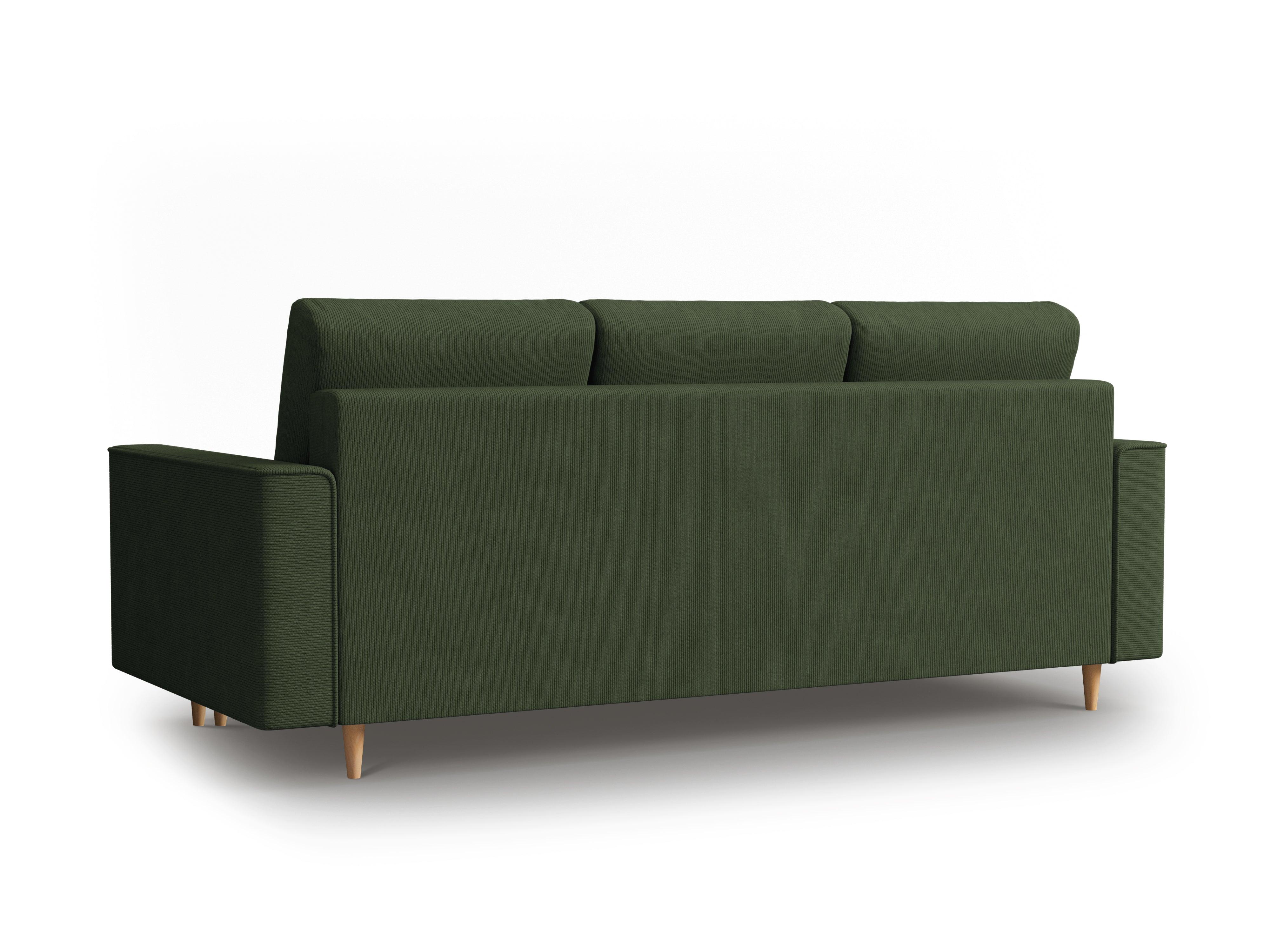 Sofa sztruksowa z funkcją spania CARTADERA zielony Mazzini Sofas    Eye on Design