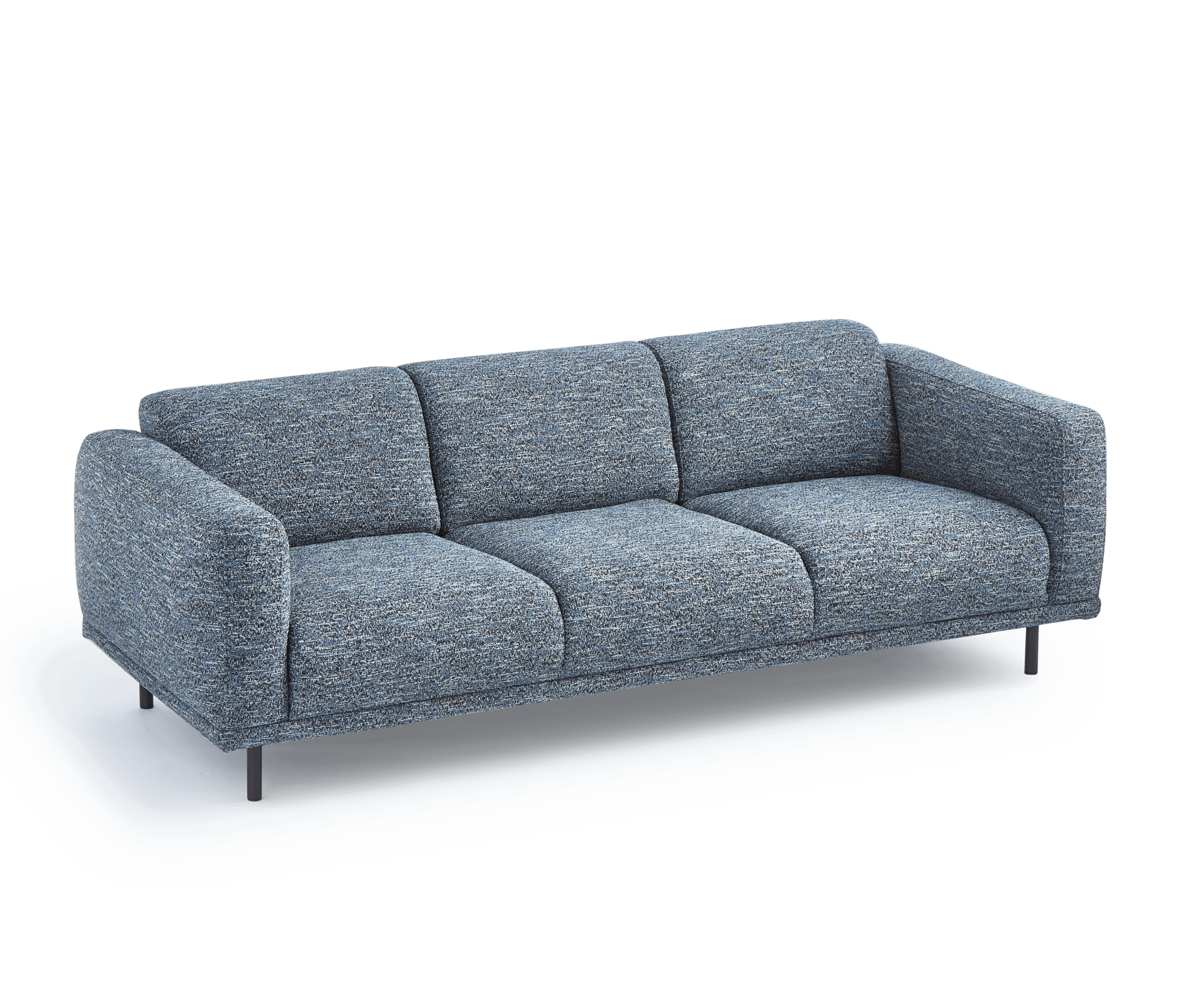Sofa TEDDY BOHO niebieski melanż Pols Potten    Eye on Design