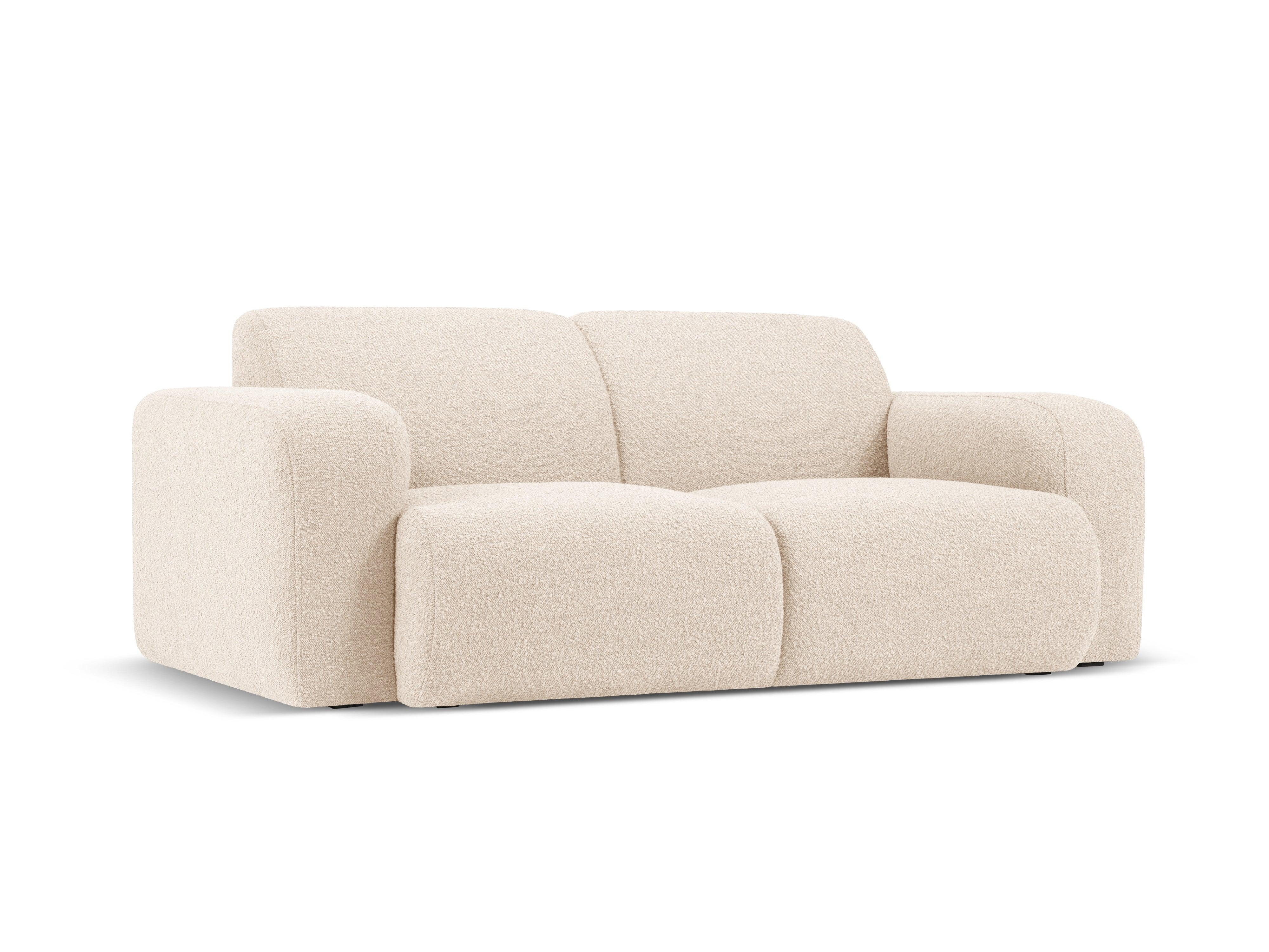 Sofa w tkaninie boucle 2-osobowa LOLA beżowy Windsor & Co    Eye on Design