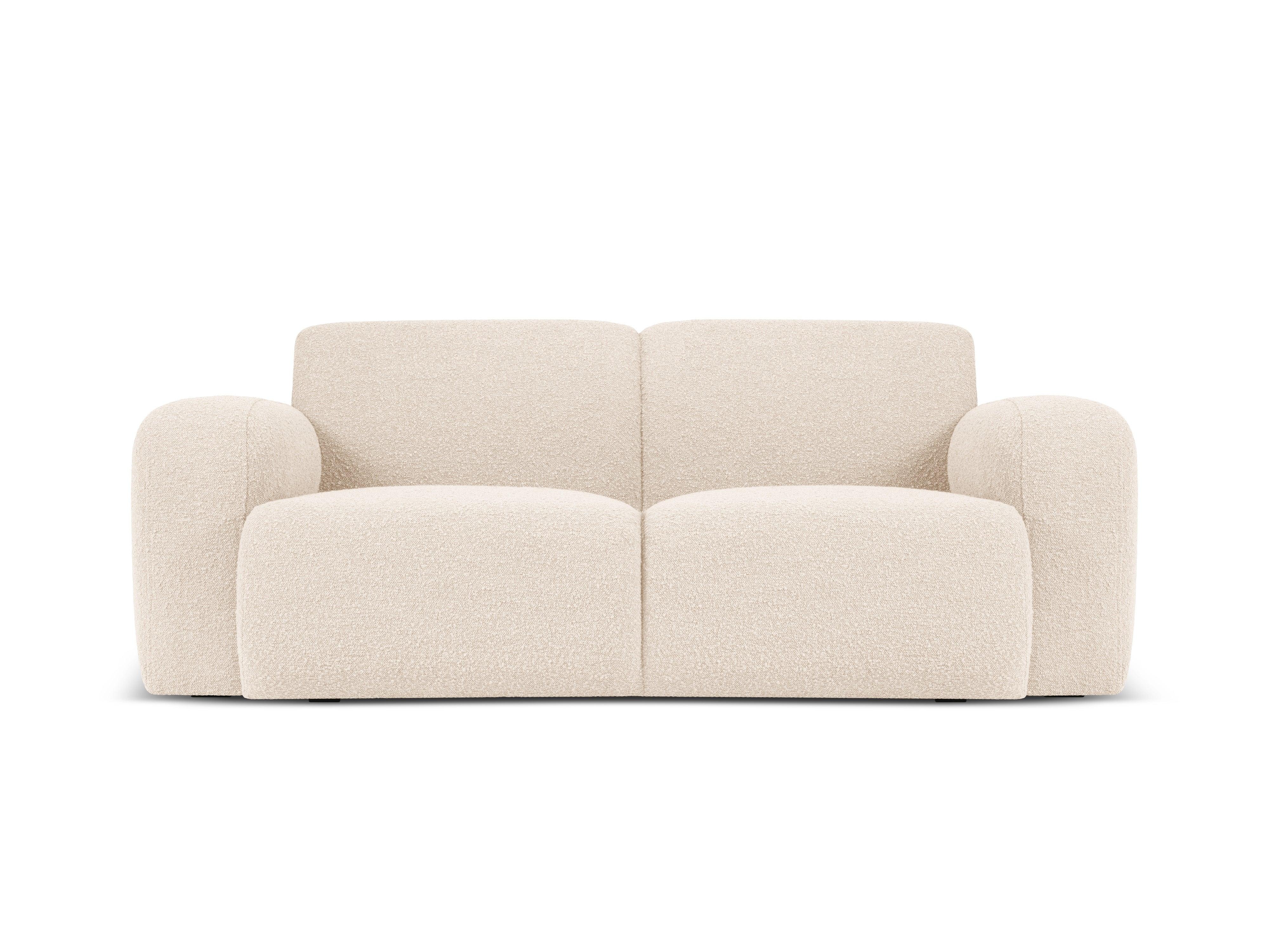 Sofa w tkaninie boucle 2-osobowa LOLA beżowy Windsor & Co    Eye on Design