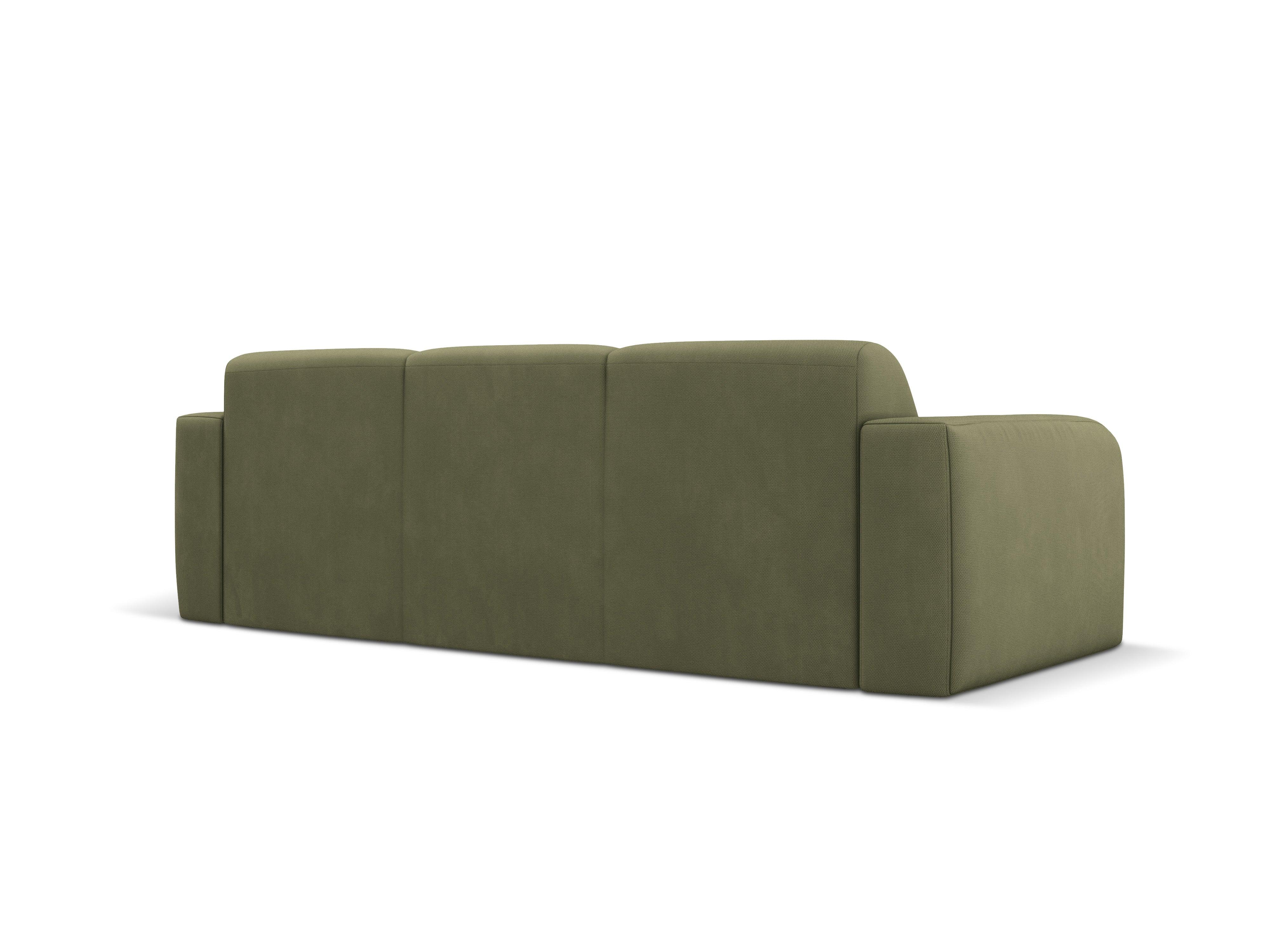 Sofa w tkaninie chenillowej 3-osobowa LOLA jasnozielony Windsor & Co    Eye on Design