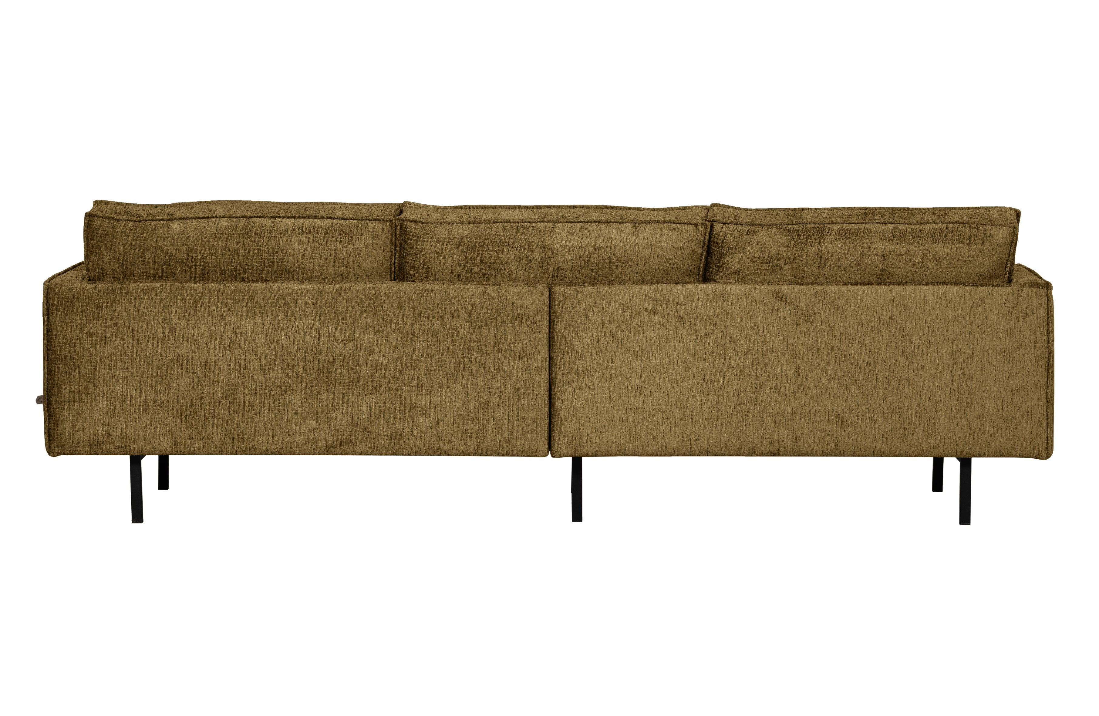 Sofa welurowa 3-osobowa RODEO brązowy Be Pure    Eye on Design