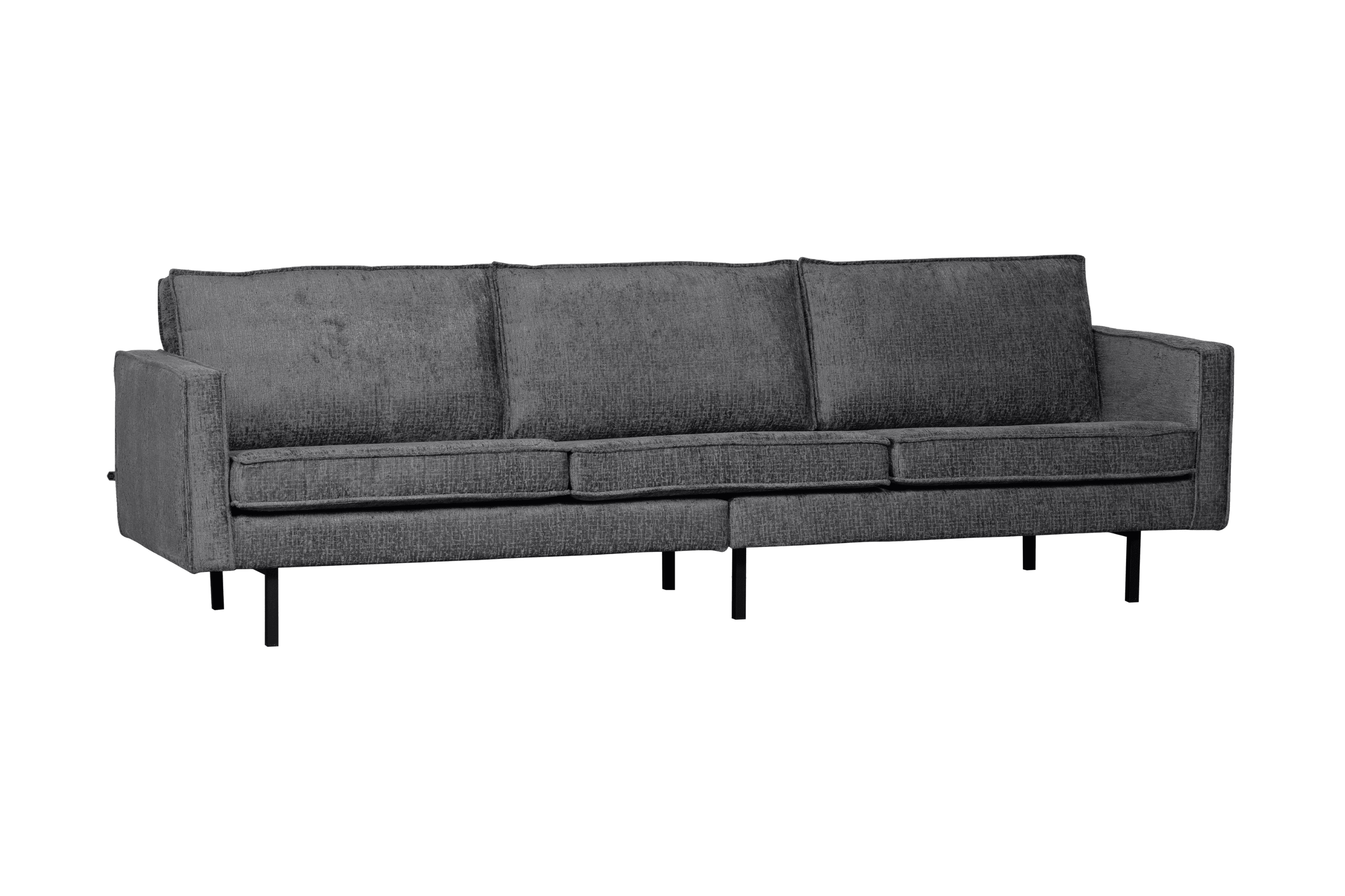 Sofa welurowa 3-osobowa RODEO ciemnoszary Be Pure    Eye on Design
