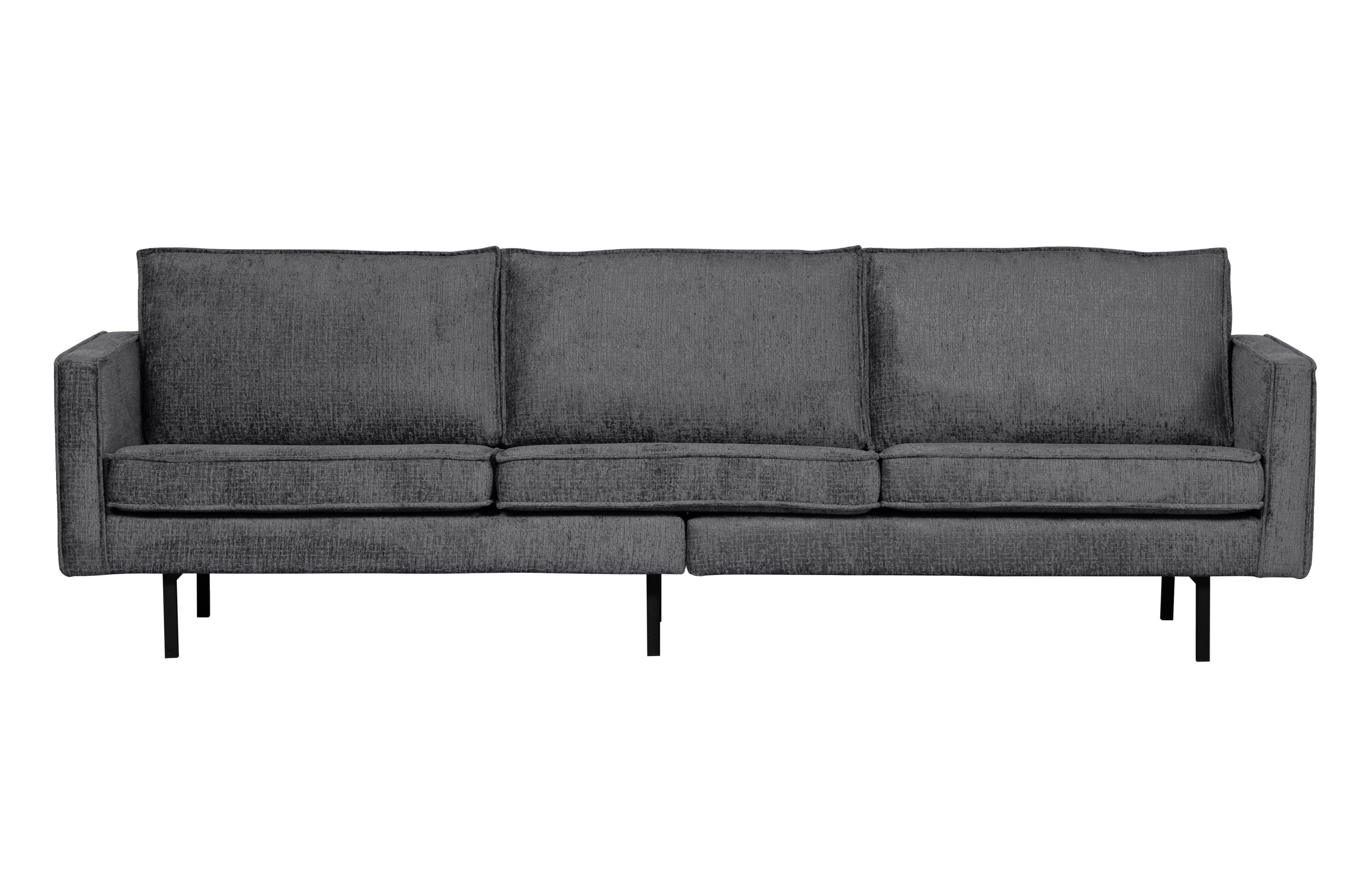 Sofa welurowa 3-osobowa RODEO ciemnoszary Be Pure    Eye on Design