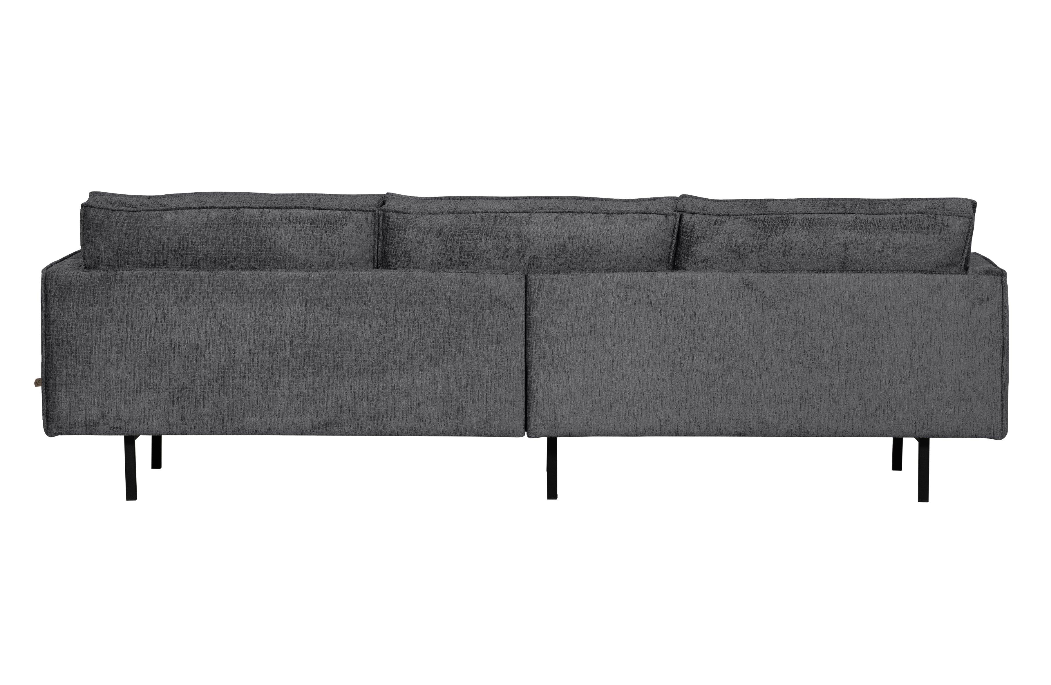 Sofa welurowa 3-osobowa RODEO ciemnoszary Be Pure    Eye on Design