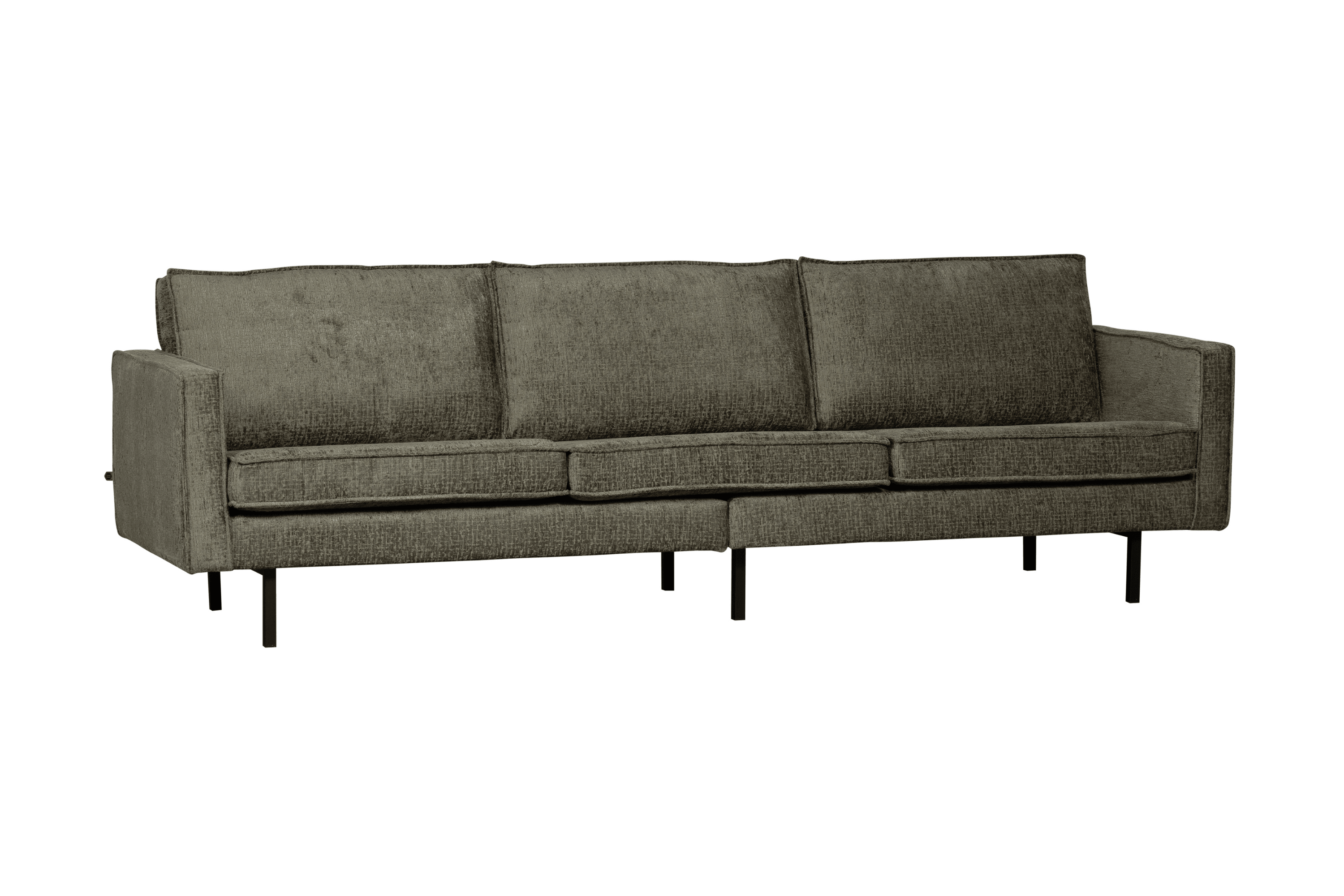 Sofa welurowa 3-osobowa RODEO szarozielony Be Pure    Eye on Design