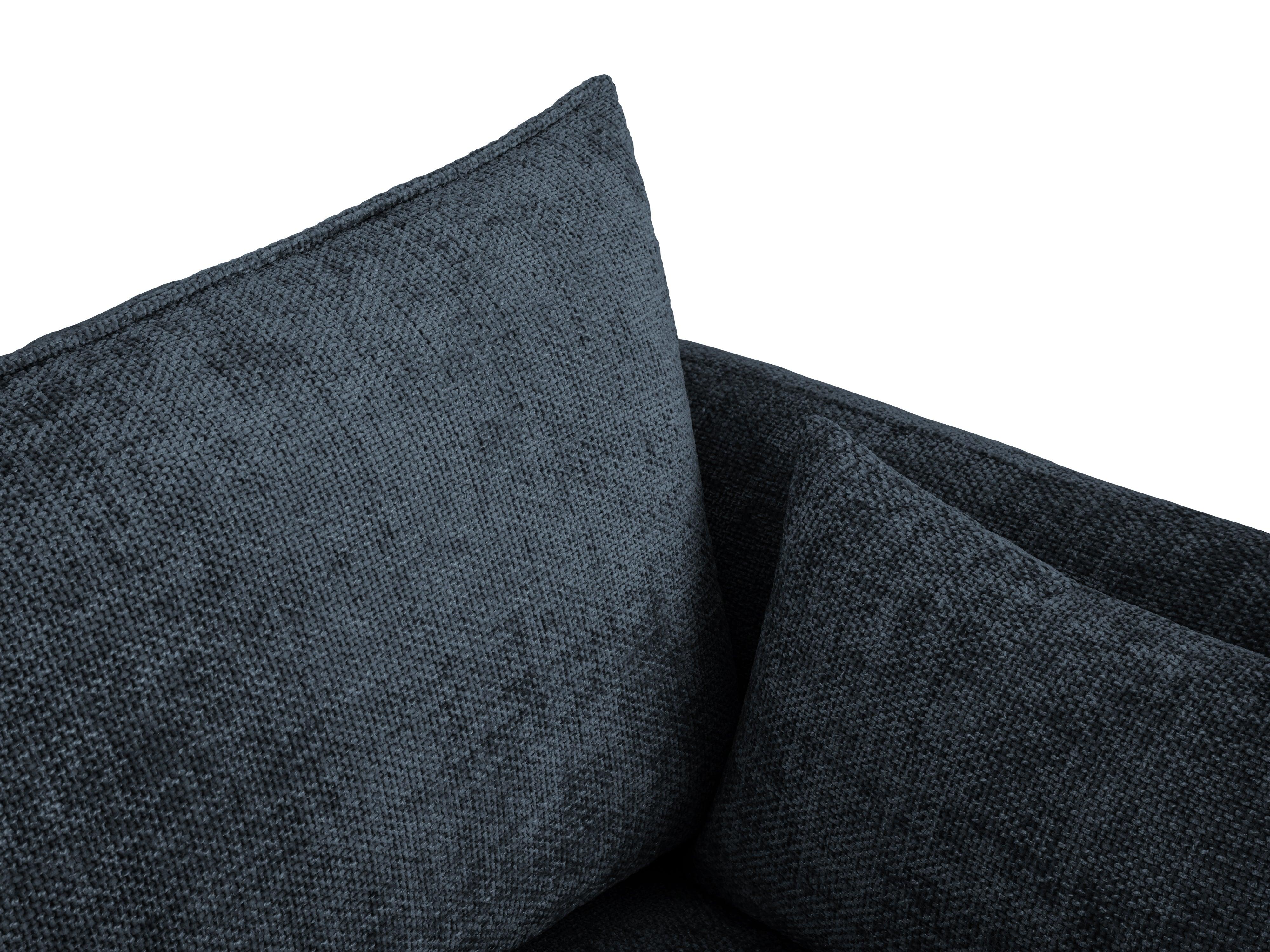 Sofa z funkcją spania MATERA granatowy szenil Cosmopolitan Design    Eye on Design