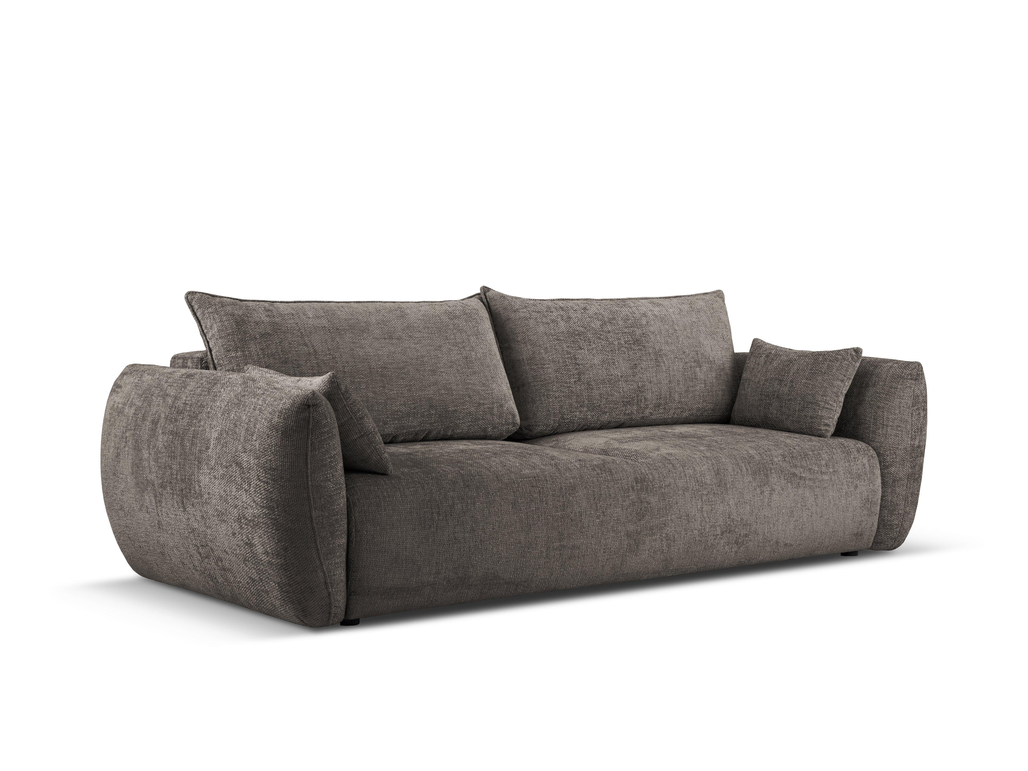 Sofa z funkcją spania MATERA szary szenil Cosmopolitan Design    Eye on Design