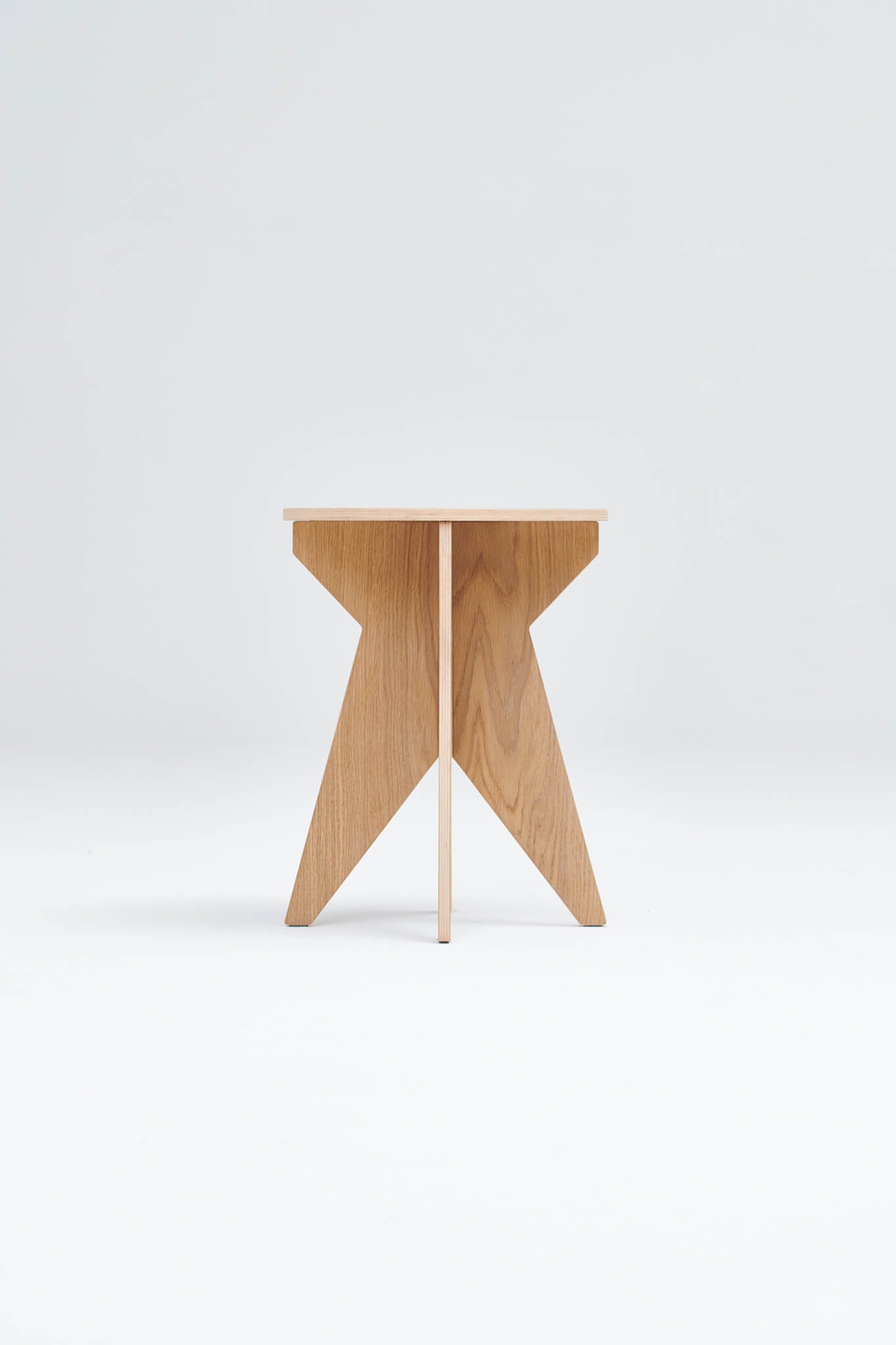 Stołek ST STOOL fornir dębowy