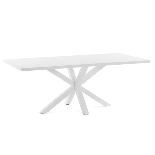 Stół ARGO biały z białą podstawą La Forma    Eye on Design