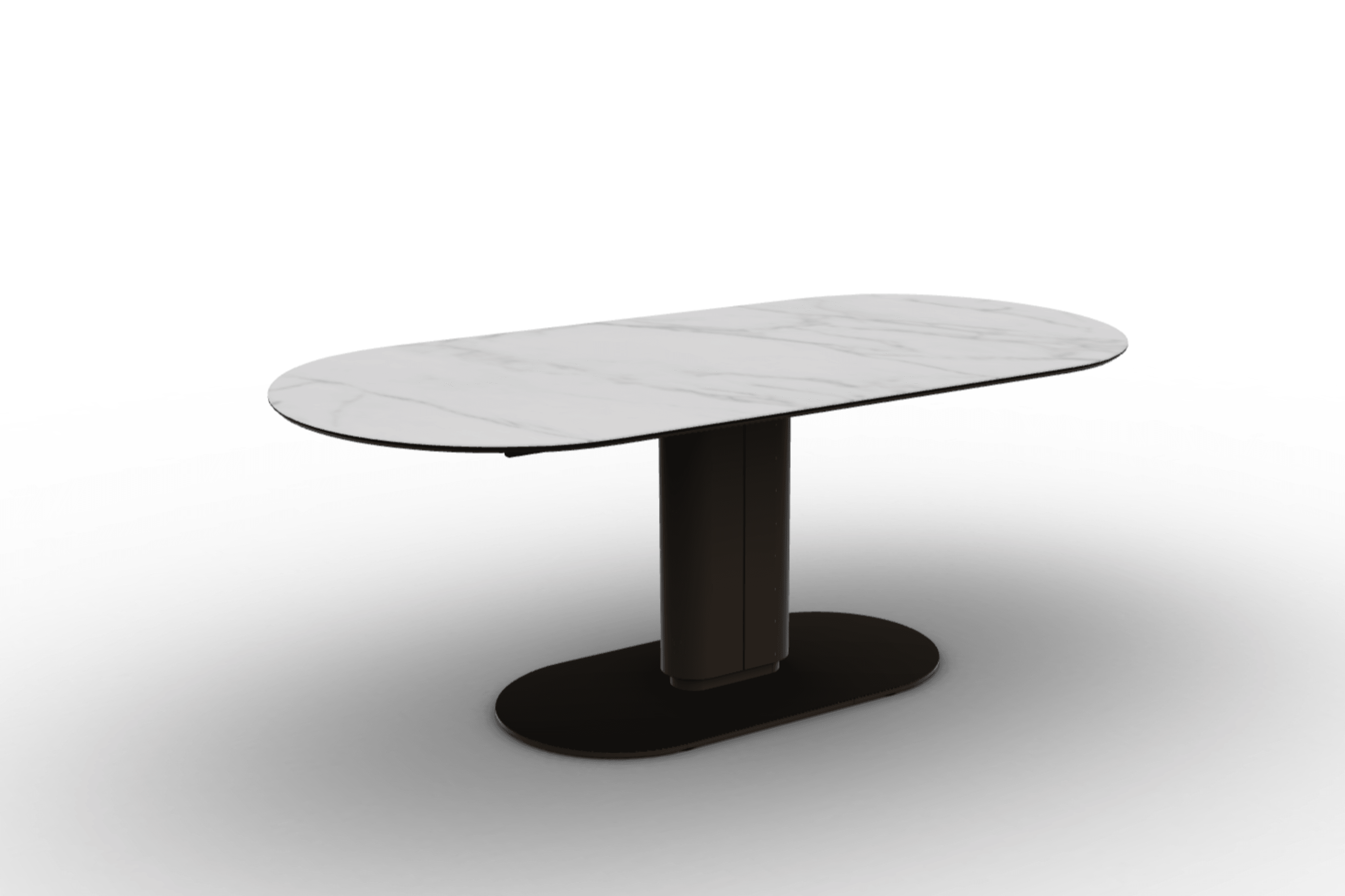 Stół CAMEO kremowy marmur Calligaris 200 cm matowy brąz matowy brąz Eye on Design