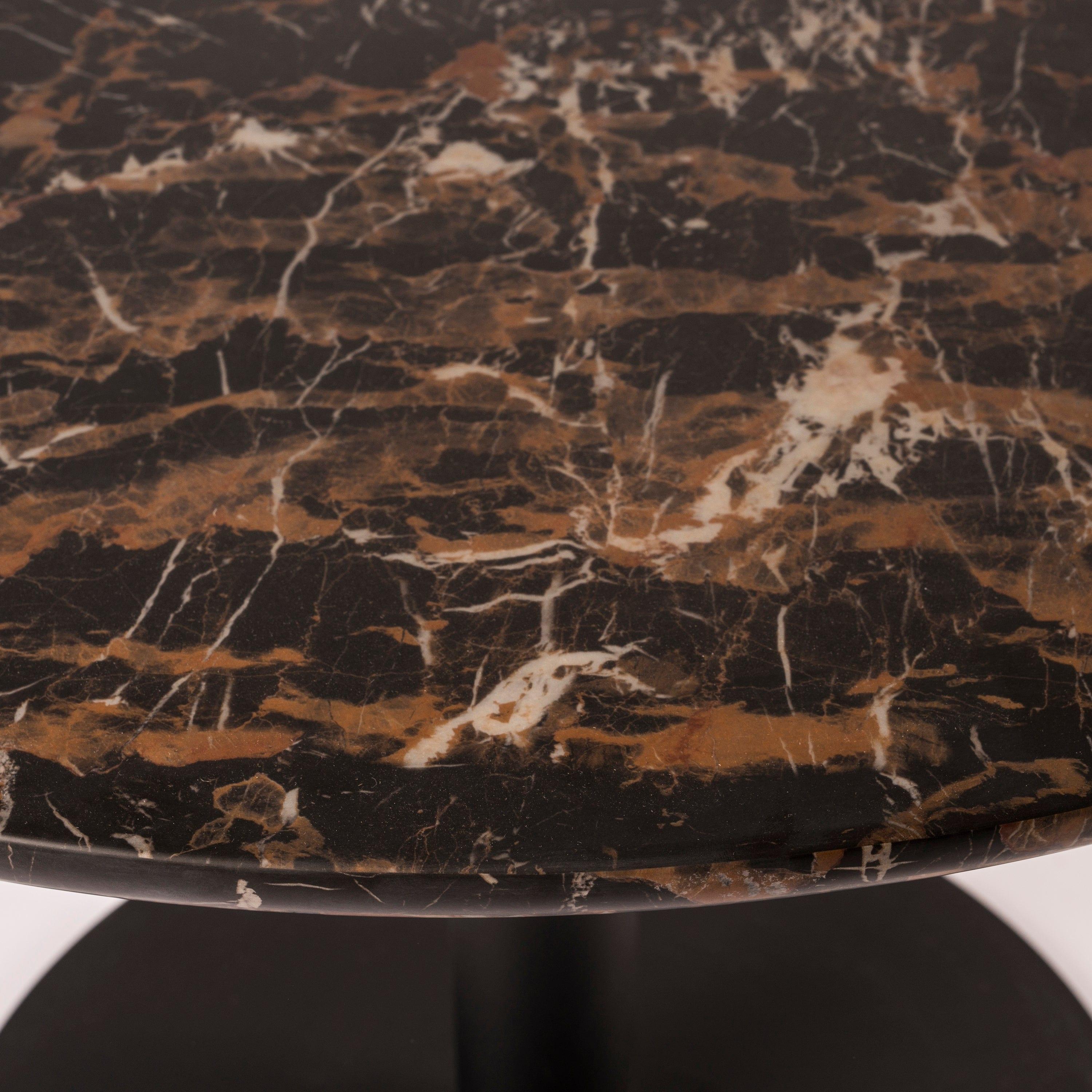 Stół jadalniany MARBLE LOOK ciemnobrązowy Pols Potten    Eye on Design