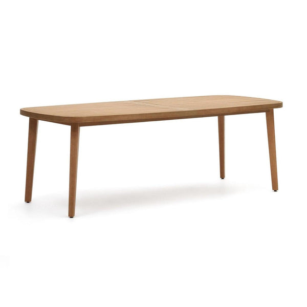 Stół ogrodowy MASET lite drewno eukaliptusowe La Forma 100x225 cm   Eye on Design