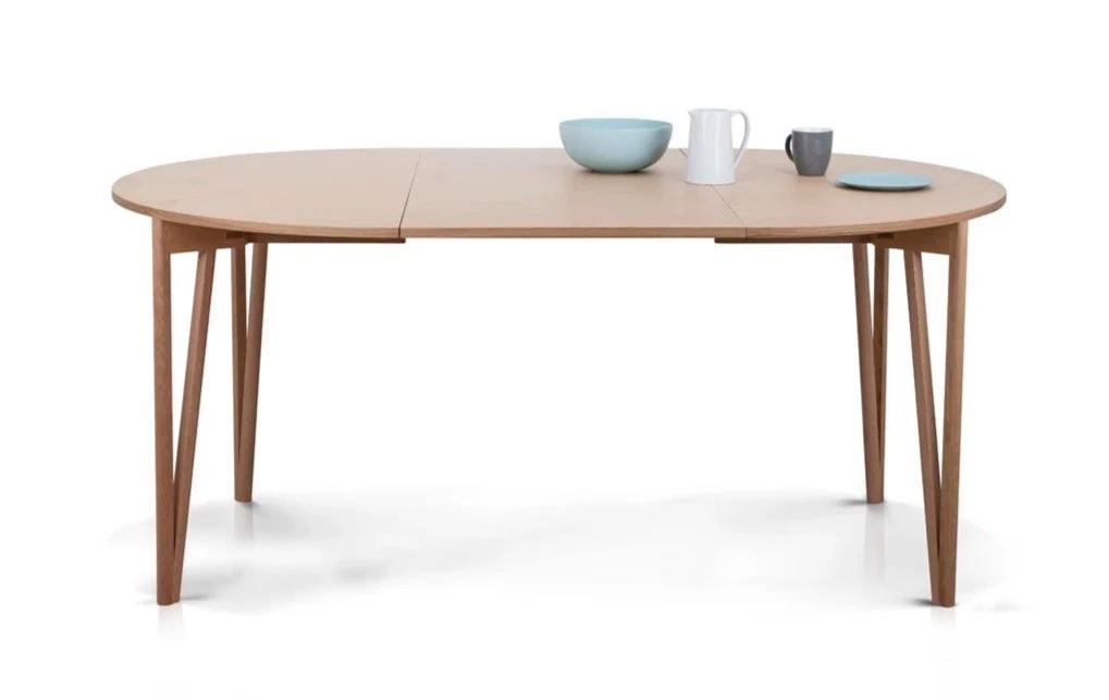 Stół okrągły rozkładany BISTRO drewno dębowe Rosanero    Eye on Design