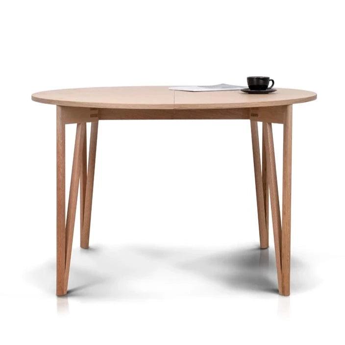 Stół okrągły rozkładany BISTRO drewno dębowe Rosanero    Eye on Design