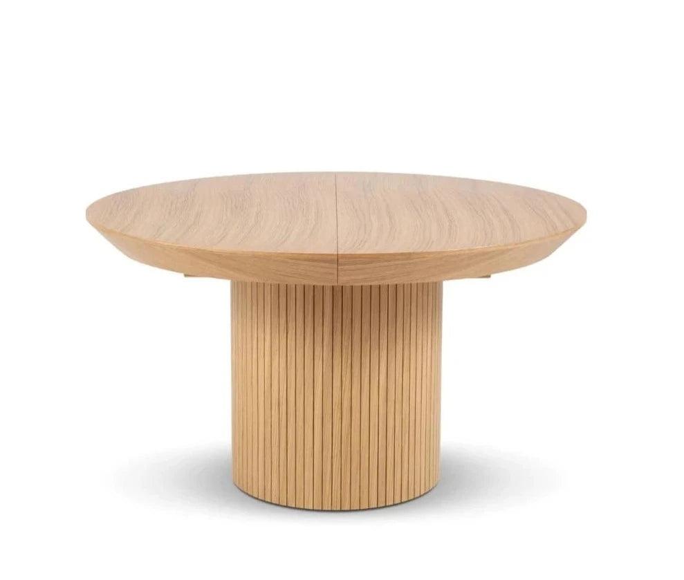 Stół okrągły rozkładany ORLA drewno dębowe Interieurs 86    Eye on Design