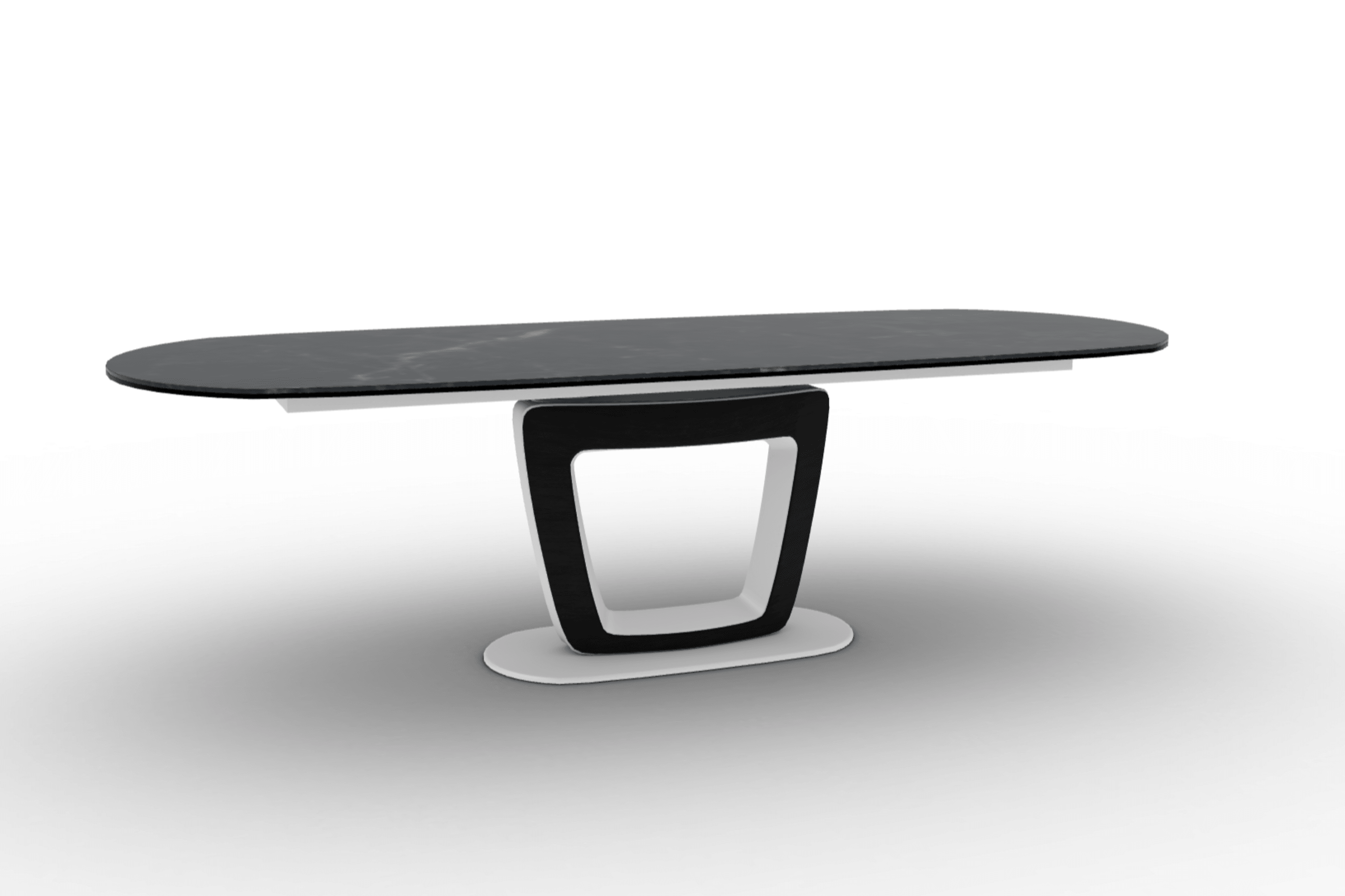 Stół ORBITAL czarny marmur Calligaris    Eye on Design