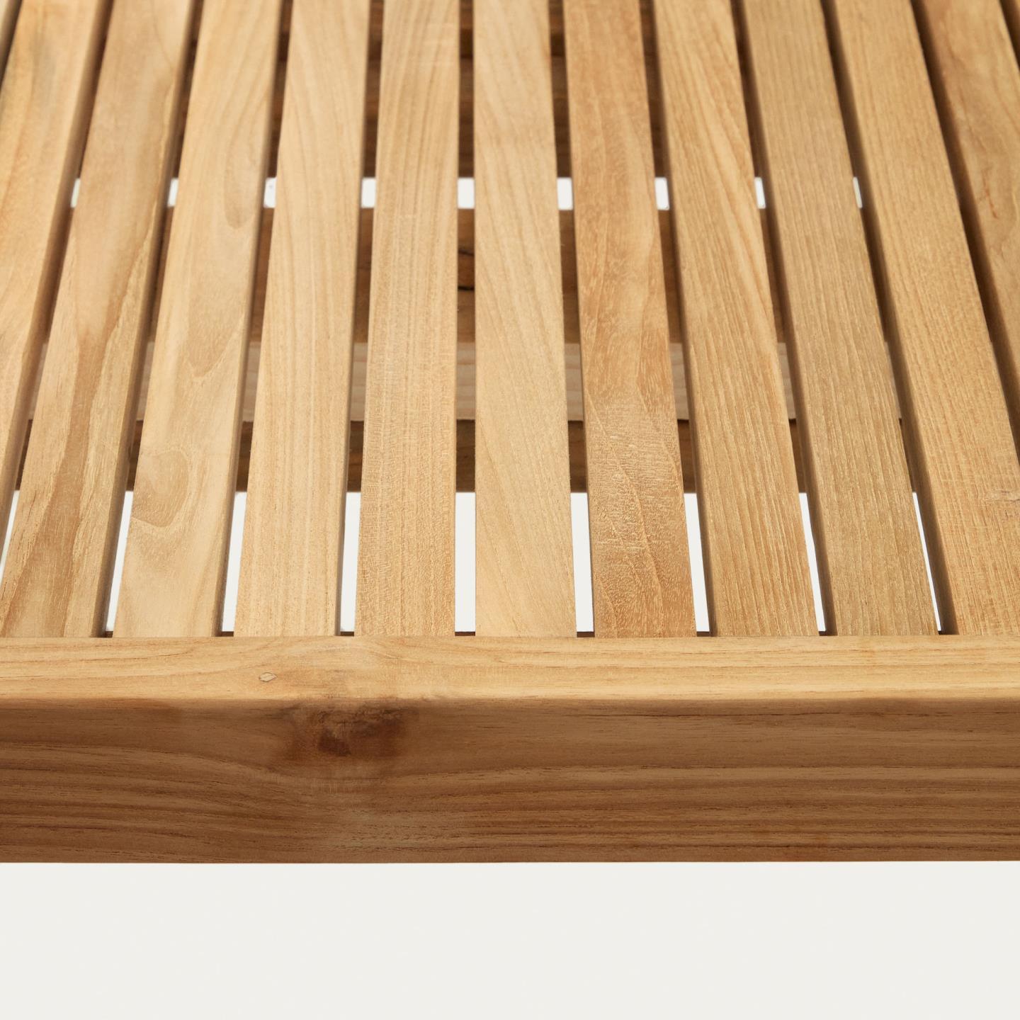 Stół prostokątny ogrodowy CANADELL lite drewno tekowe La Forma    Eye on Design