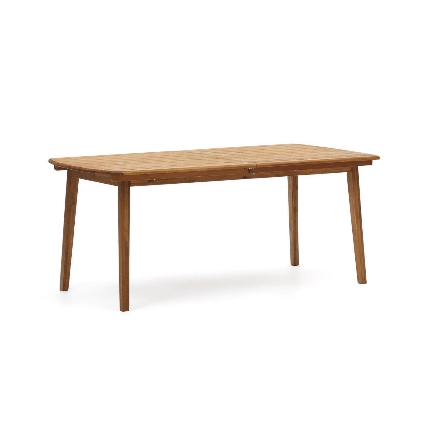 Stół rozkładany ogrodowy THIANNA lite drewno akacjowe La Forma    Eye on Design