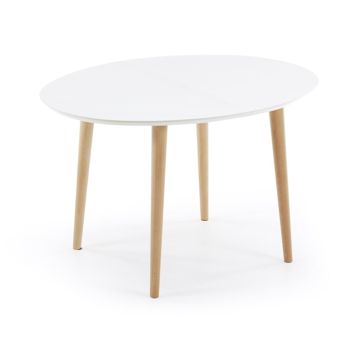 Stół rozkładany OQUI biały La Forma 90 x 120 - 200 cm   Eye on Design
