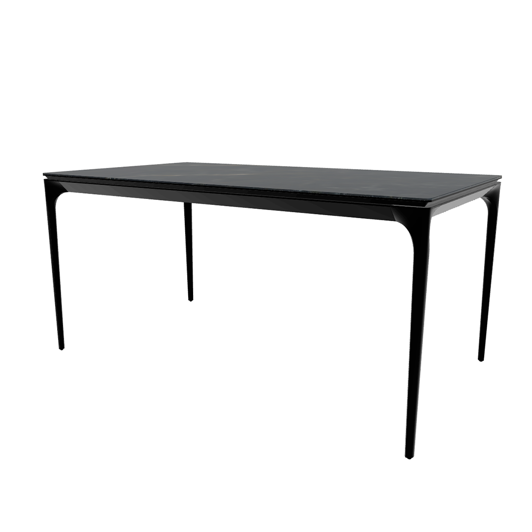 Silhouette Klapptisch Black Marmor