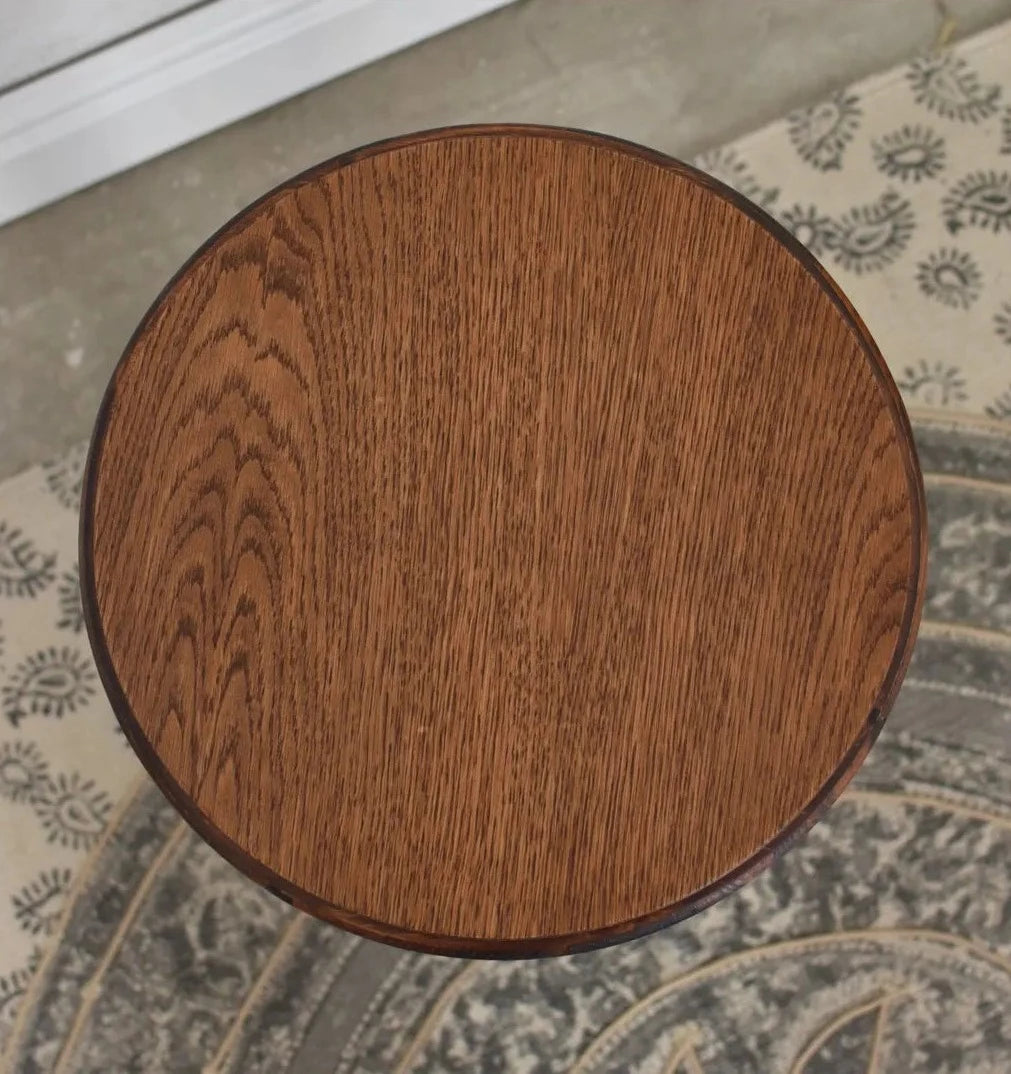 Stolik boczny BRON drewno dębowe Pastform    Eye on Design