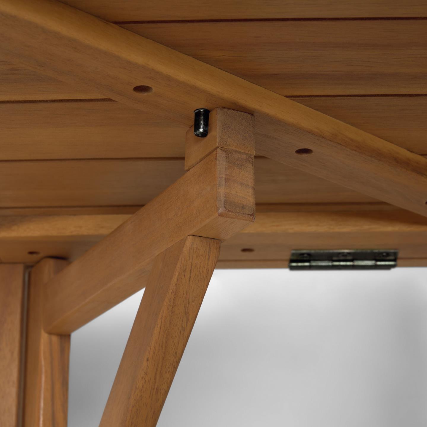 Stolik balkonowy składany AMARILIS lite drewno akacjowe La Forma    Eye on Design