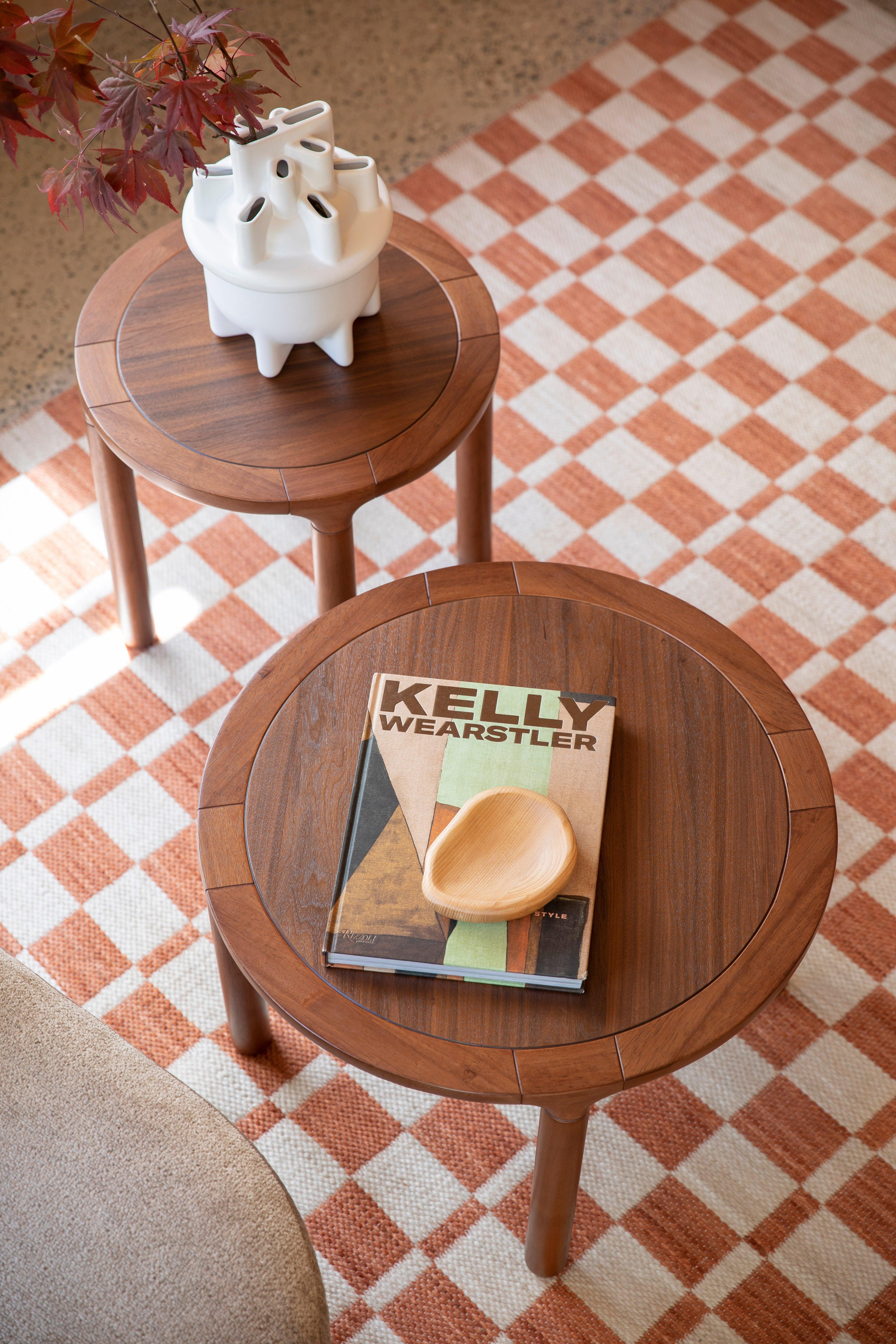 Storm Side Table Walnut Zuiver    Eye on Design