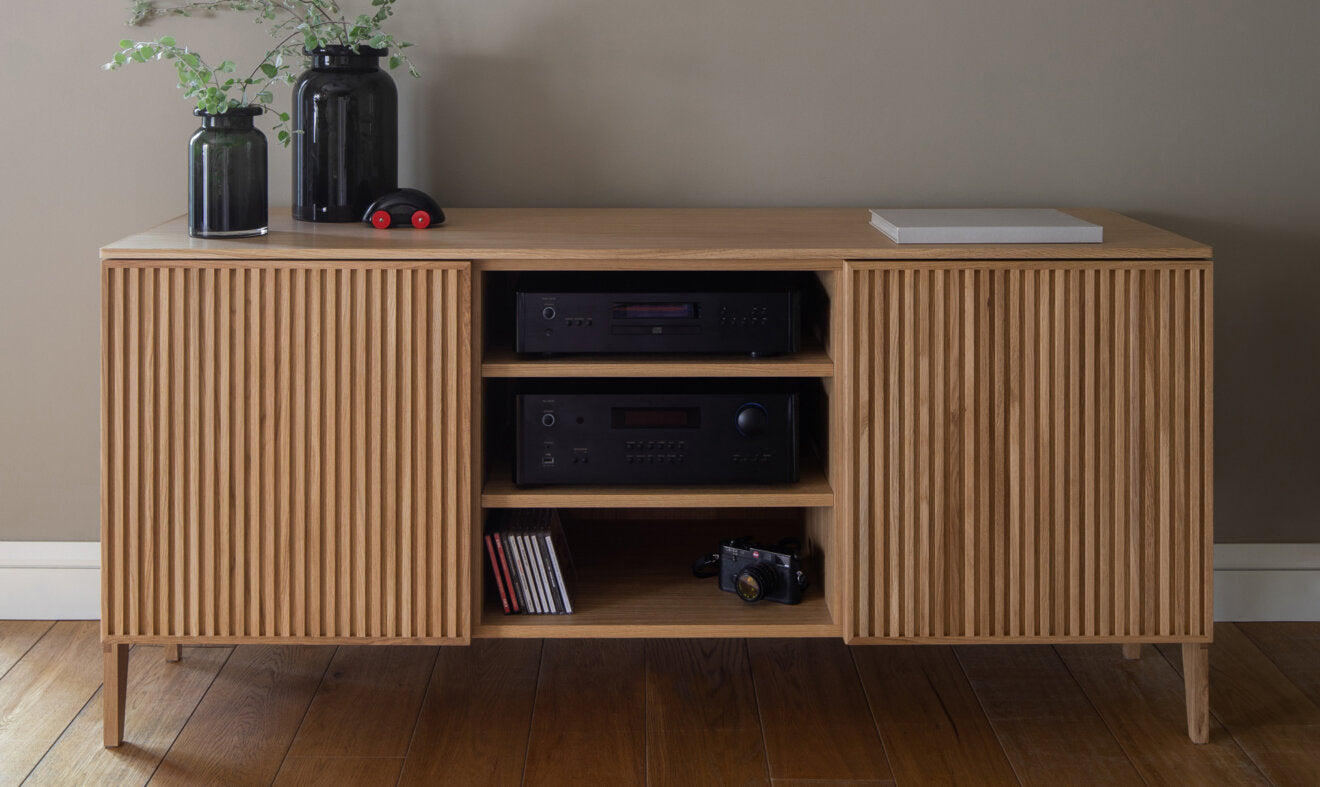 RTV-Sideboard PHAB schwarze Eiche