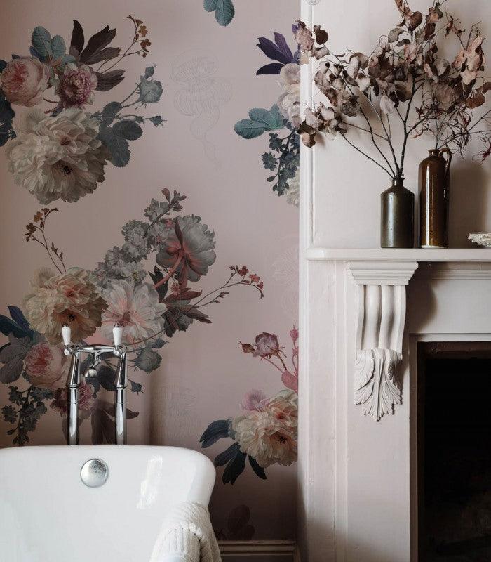 Tapeta Blush Garden Pink Wallcolors    Eye on Design