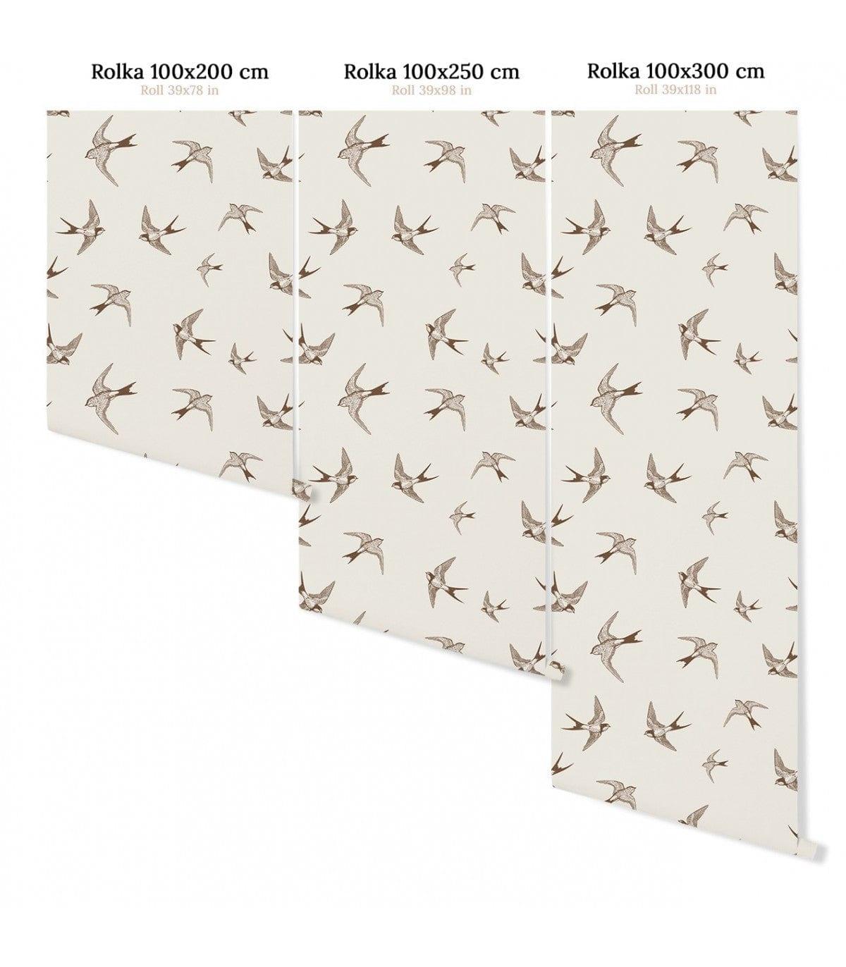 Tapeta BROWN SWALLOW Wallcolors    Eye on Design