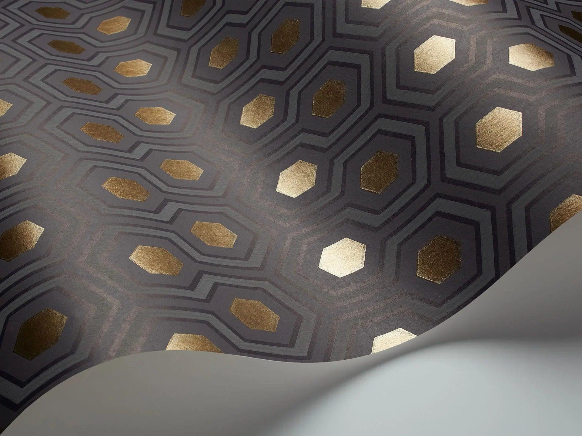 Tapeta CONTEMPORARY COLLECTION - Hicks' Hexagon szary Cole & Son    Eye on Design