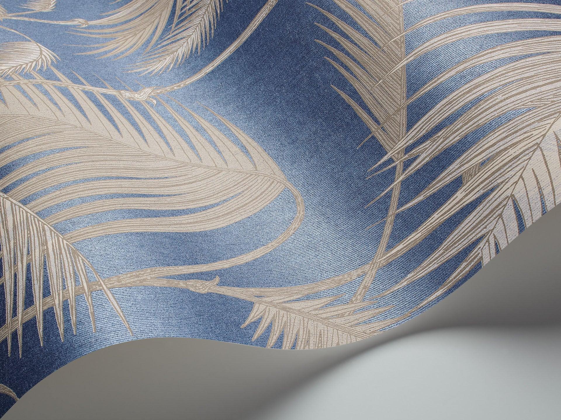 Tapeta CONTEMPORARY COLLECTION - Palm Jungle niebieski Cole & Son    Eye on Design