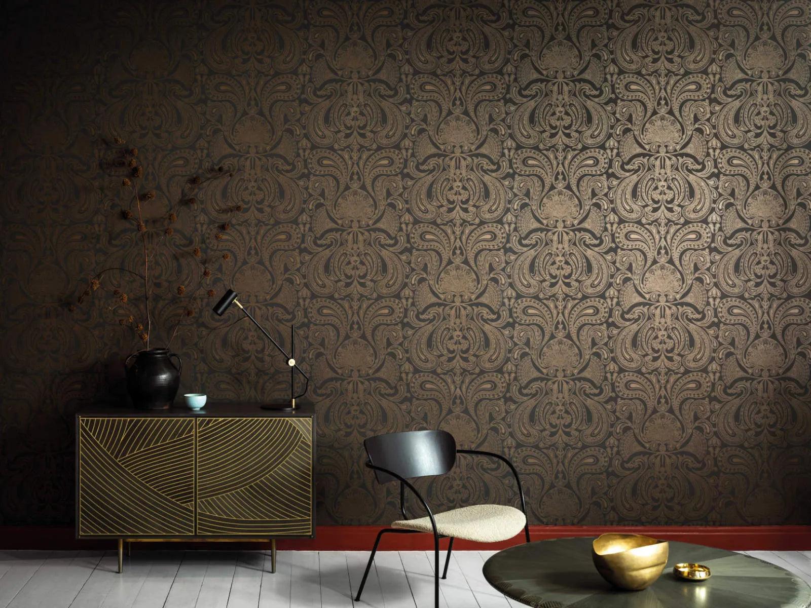 Tapeta CONTEMPORARY RESTYLED - Malabar brązowy Cole & Son    Eye on Design