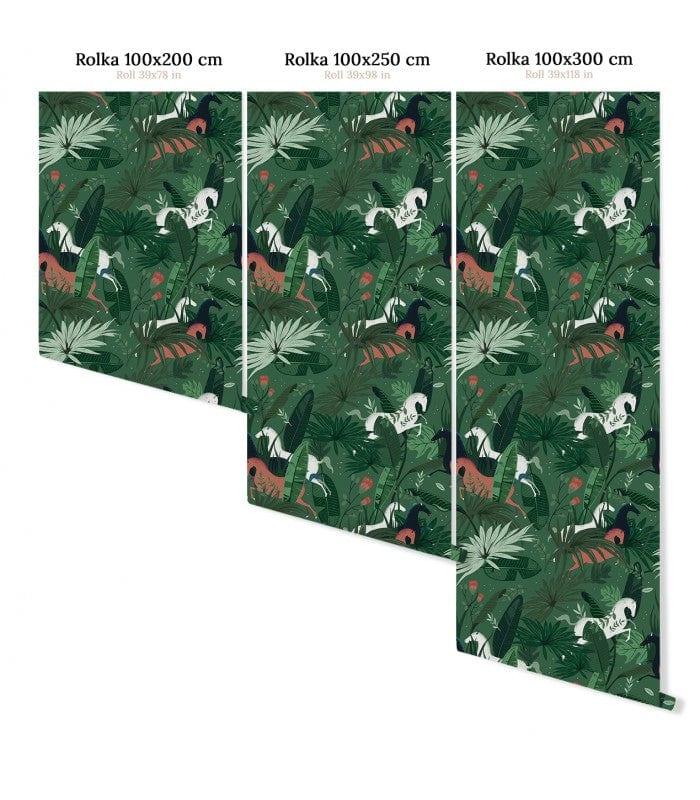 Tapeta DREAM HORSES GREEN Wallcolors    Eye on Design